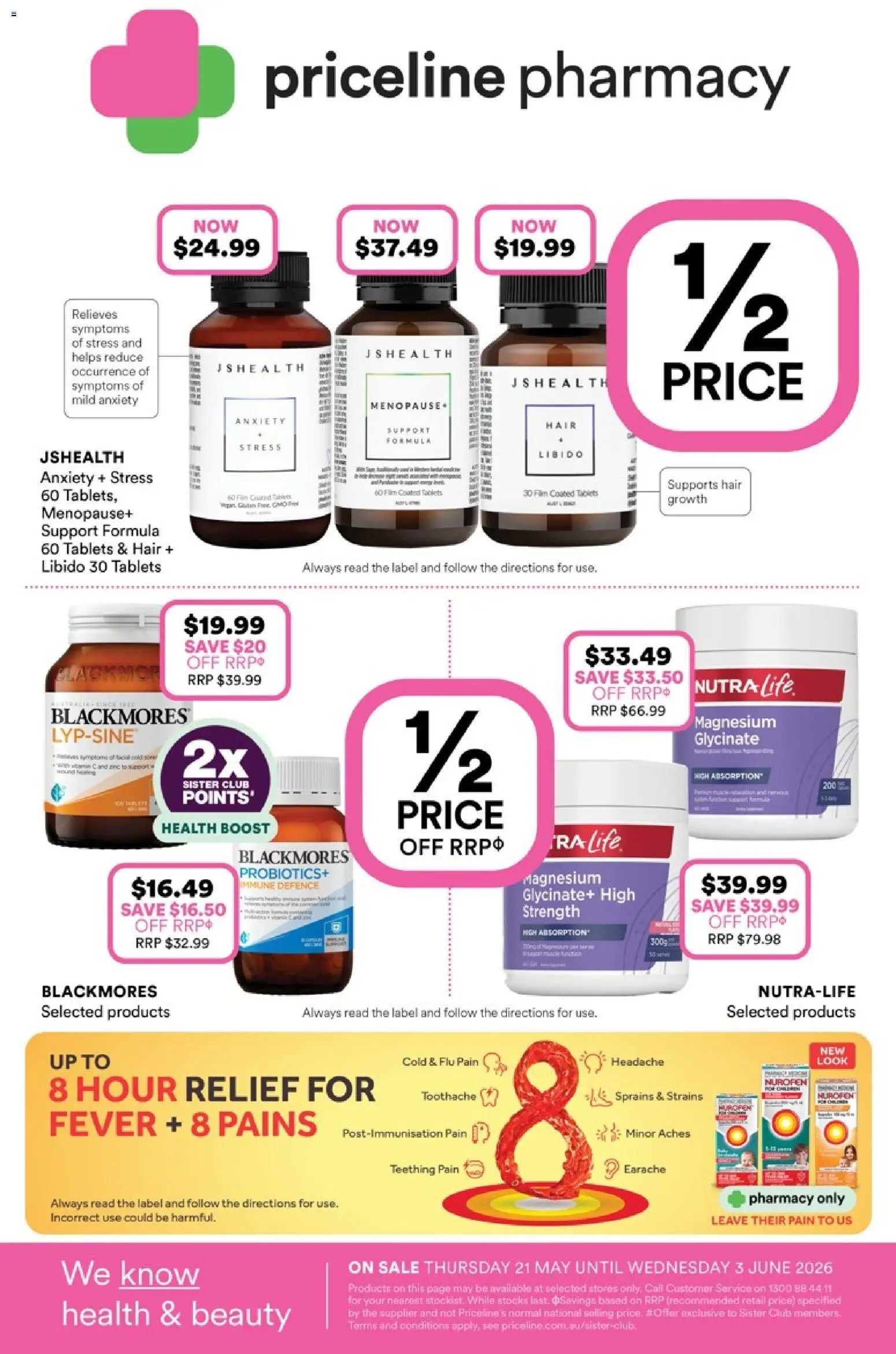 Priceline Pharmacy catalogue - valid from 20.05.2026 | Page: 32 | Products: Tablets, Teething