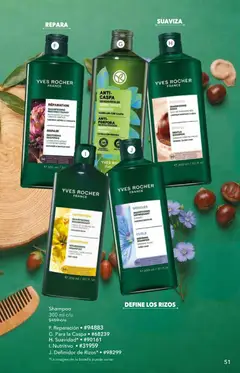 Vista previa de Yves Rocher campaña 14 2026, nuevo folleto de la tienda, válido en México a partir del 06/10/2026 | Página: 53 | Productos: Shampoo, Botella