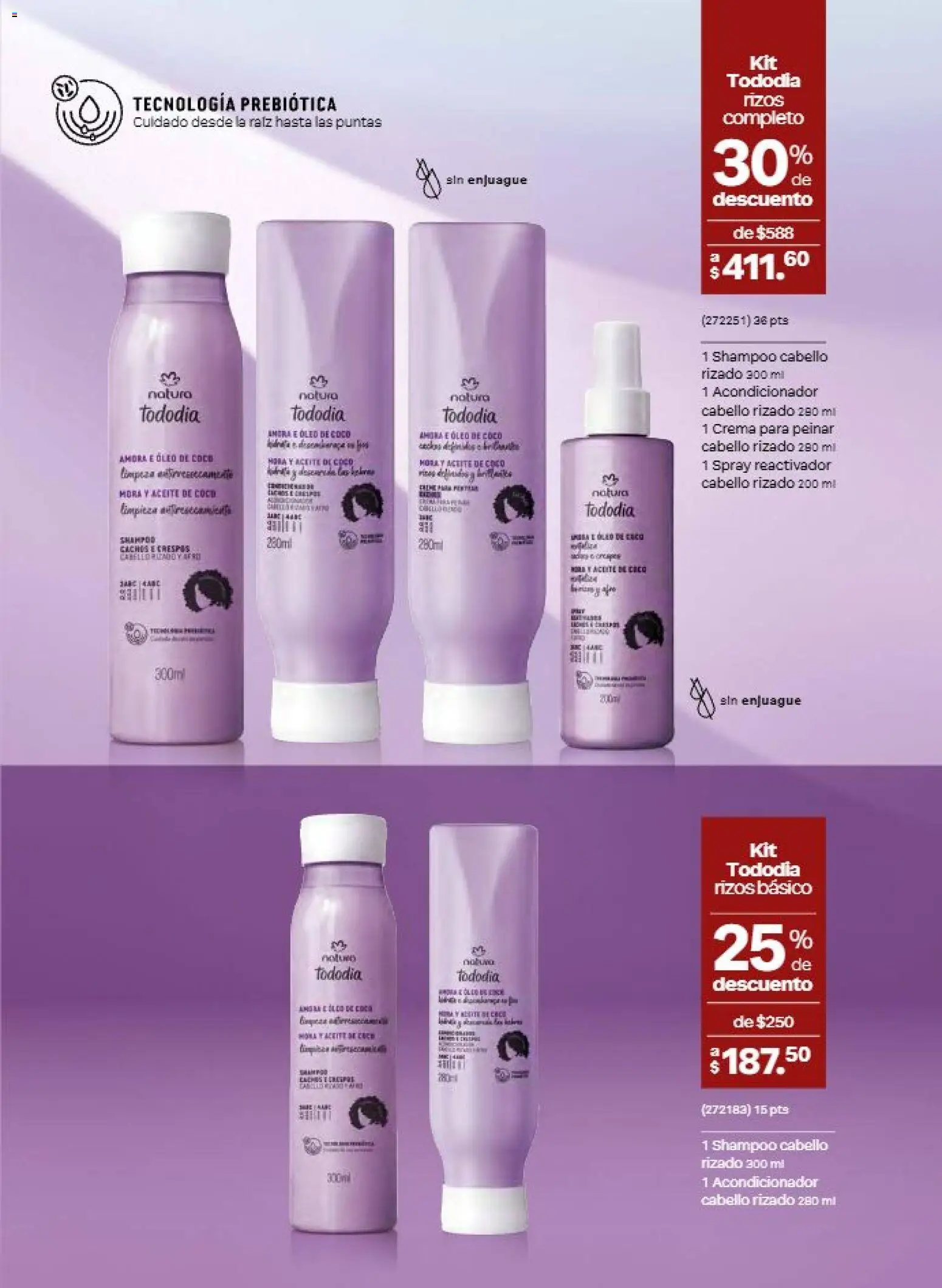 Nuevas ofertas de Natura válidas en toda la República Mexicana desde el 11/09/2026. ¡Encuentra las mejores ofertas en Natura campaña 14 2026! | Página: 136 | Productos: Coco, Aceite de coco, Shampoo, Acondicionador
