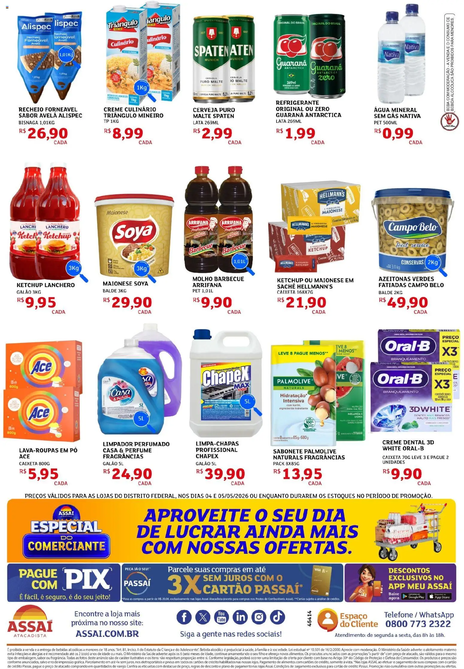 Assaí Atacadista Folheto - válido de 04.05.2026 | Página: 2