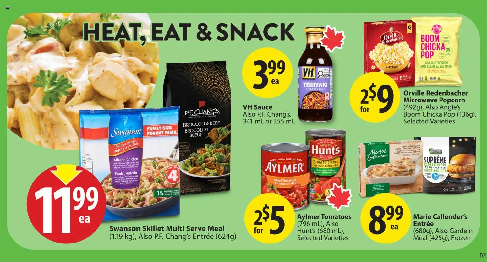 Save on foods flyer valid from 14.05.2026 | Page: 19 | Products: Beef, Chicken, Tomatoes