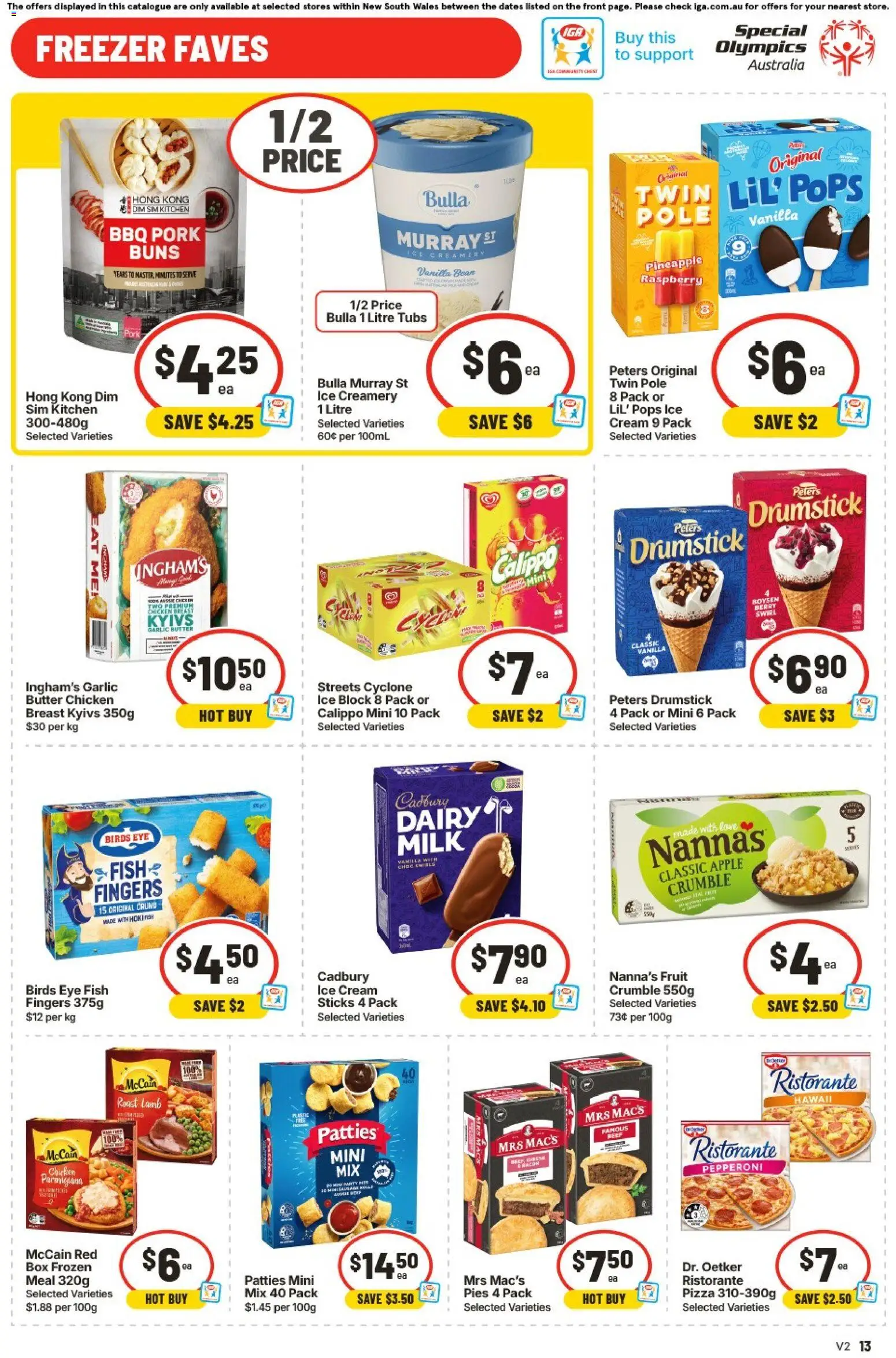 IGA catalogue - valid from 13.05.2026 | Page: 13 | Products: Cups, Butter, Pasta, Phone