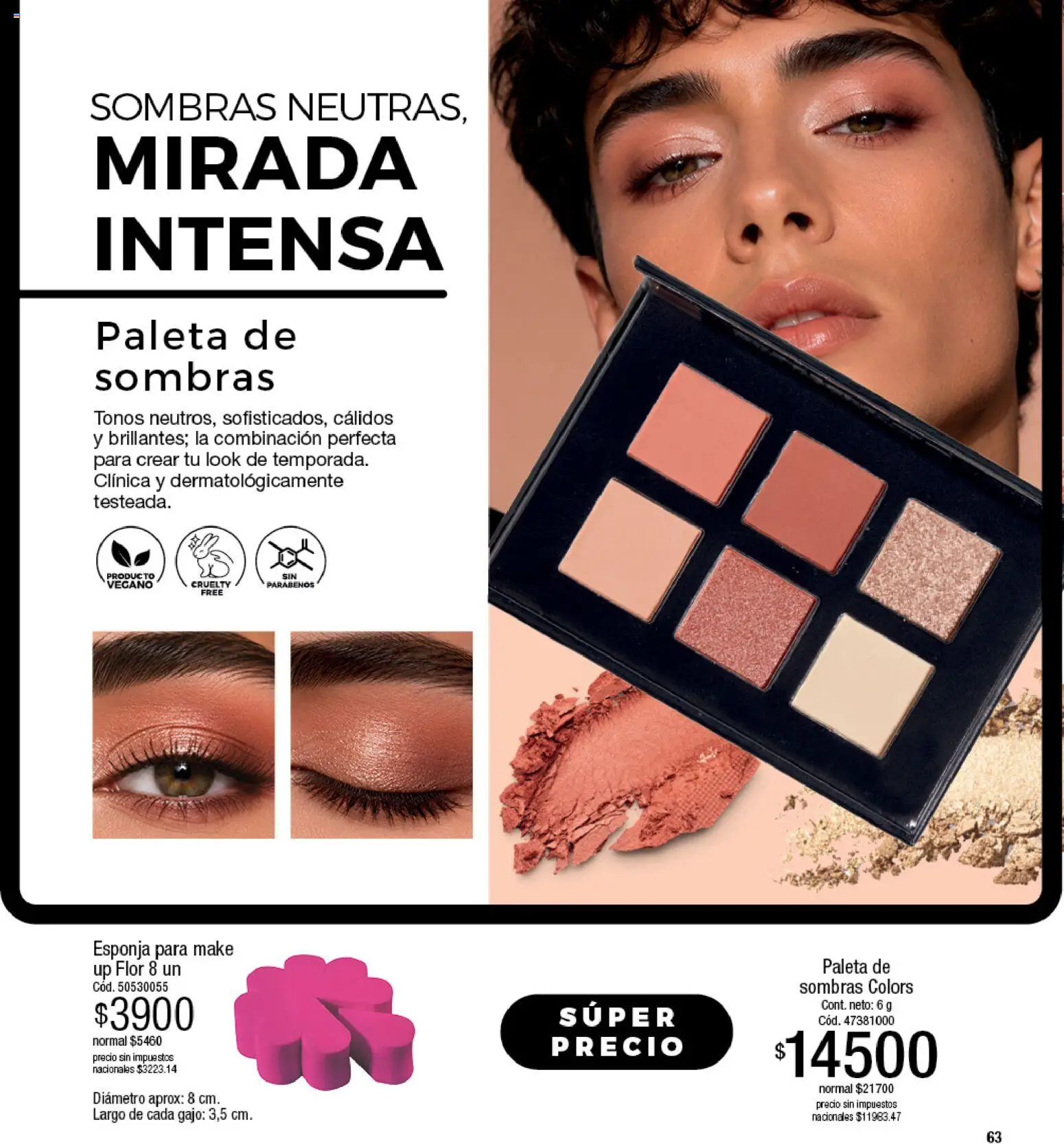 Millanel - Catálogo │ válido desde el 17/08/2026 | Página: 63 | Productos: Paleta, Esponja
