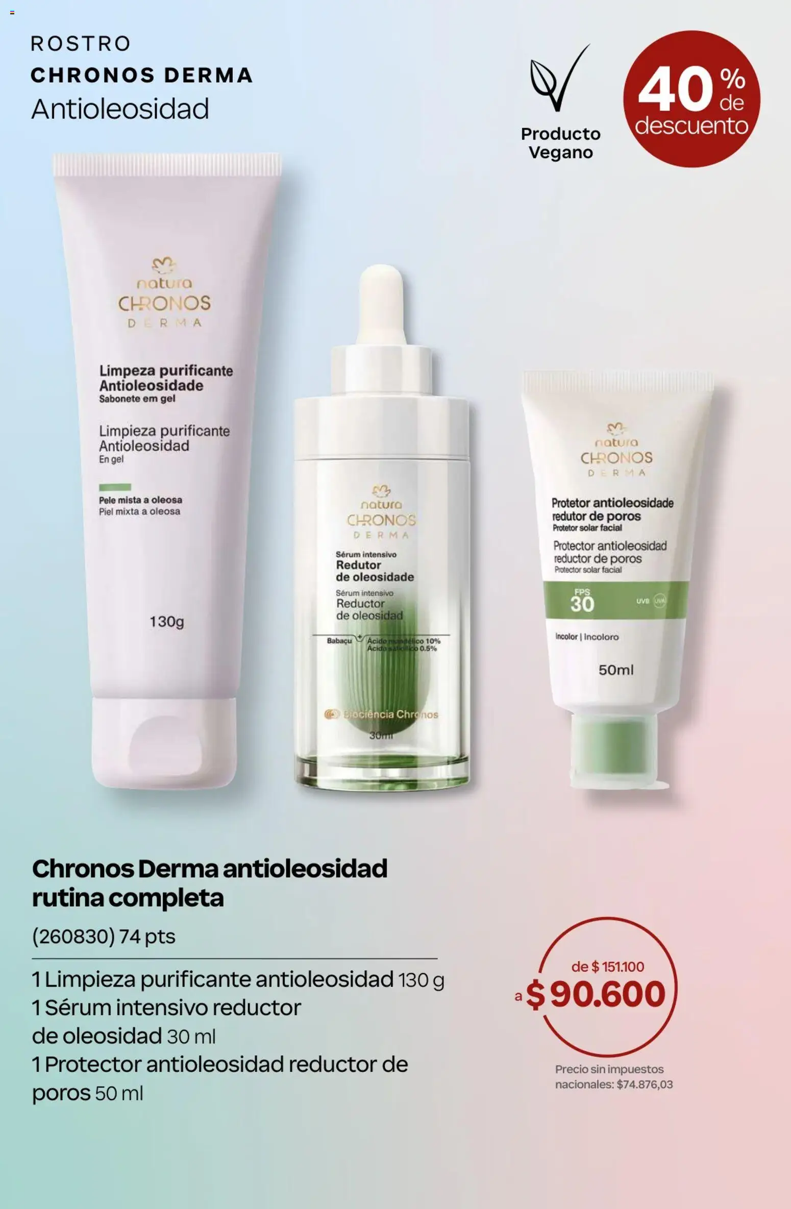 Catálogo Natura Ciclo 10 │ válido desde el 30/06/2026 | Página: 22 | Productos: Serum, Protector solar