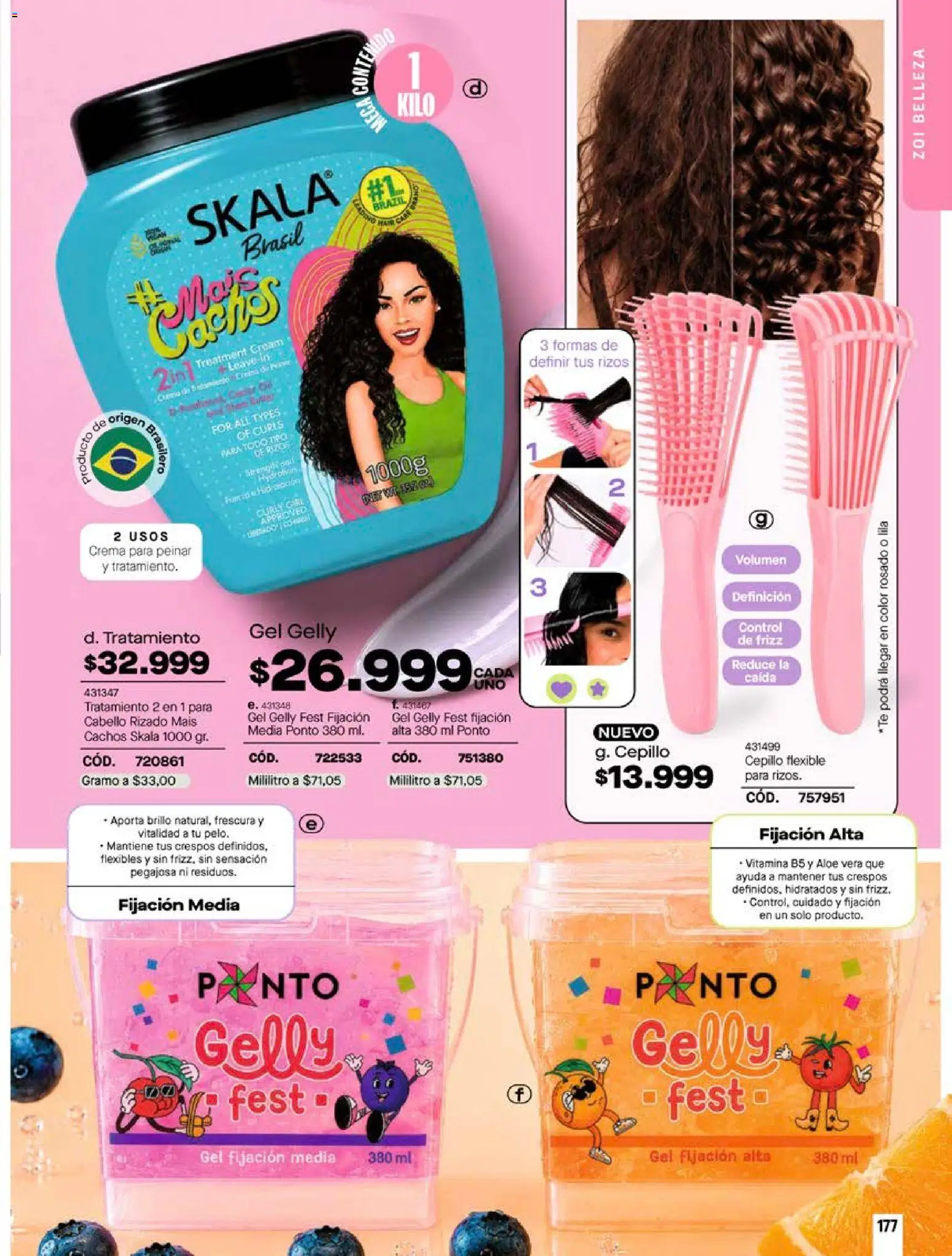 Pacifika revista - valida desde el 18/10/2026 | Página: 177 | Productos: Crema, Brillo, Cepillo, Aloe vera