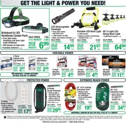 Preview of Menards weekly ads valid from 07/09/2026 | Page: 14 | Products: Battery, Water, Surge Protector