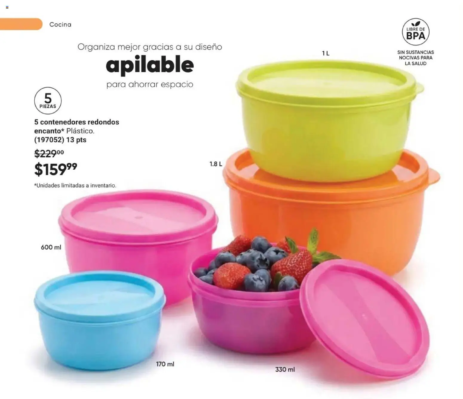 Nuevas ofertas de AVON válidas en toda la República Mexicana desde el 02/10/2026. ¡Encuentra las mejores ofertas en AVON Casa & Estilo 15 2026! | Página: 40 | Productos: Cocina