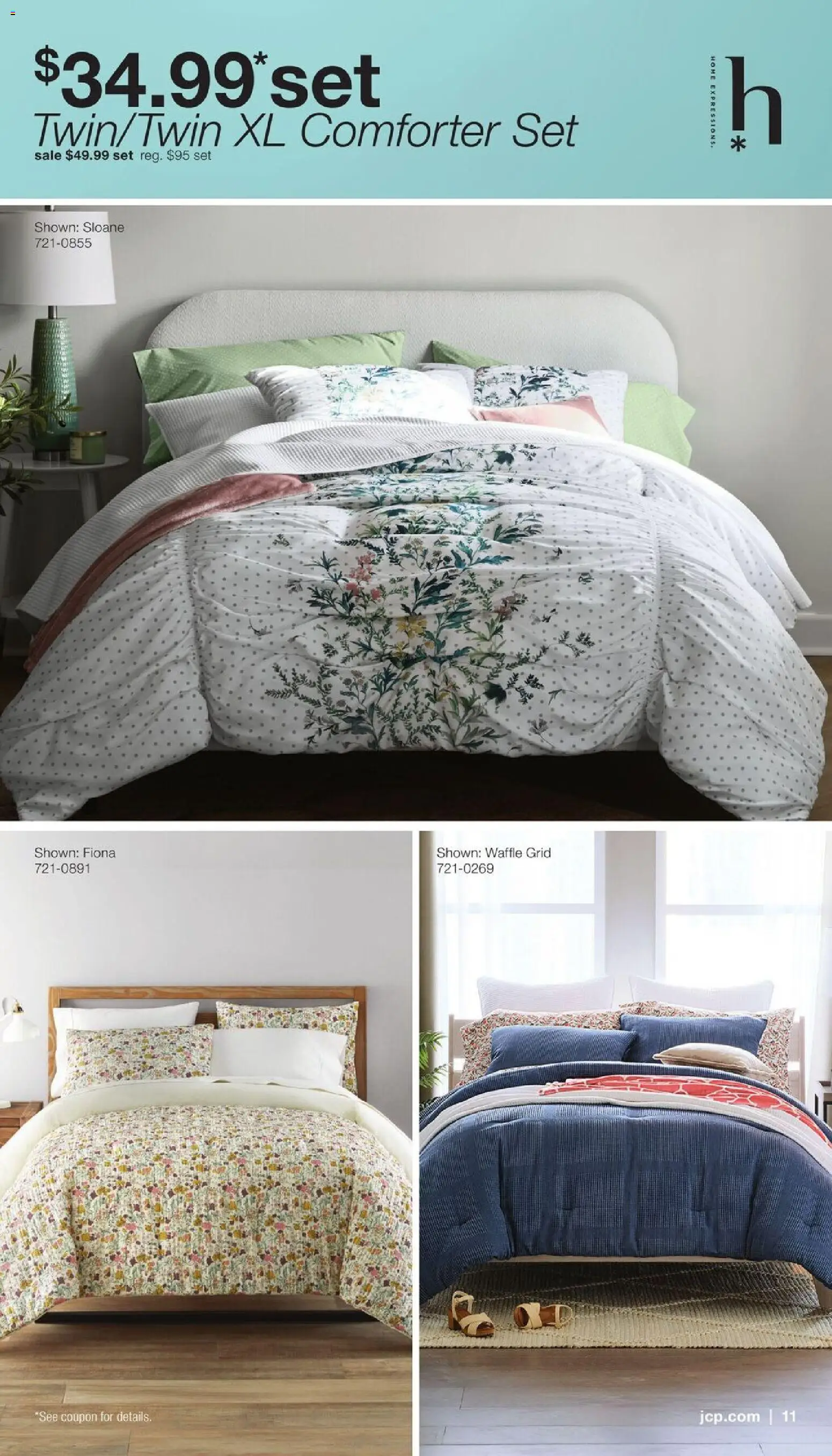 JCPenney Semi-Annual Home Sale - valid from 07/13/2026 | Page: 10 | Products: Comforter