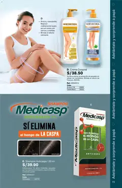 Vista previa de folleto Leonisa - Aliados Leonisa Feliz día, papá de la Leonisa válido desde 15.05.2026 | Página: 15 | Productos: Shampoo, Crema