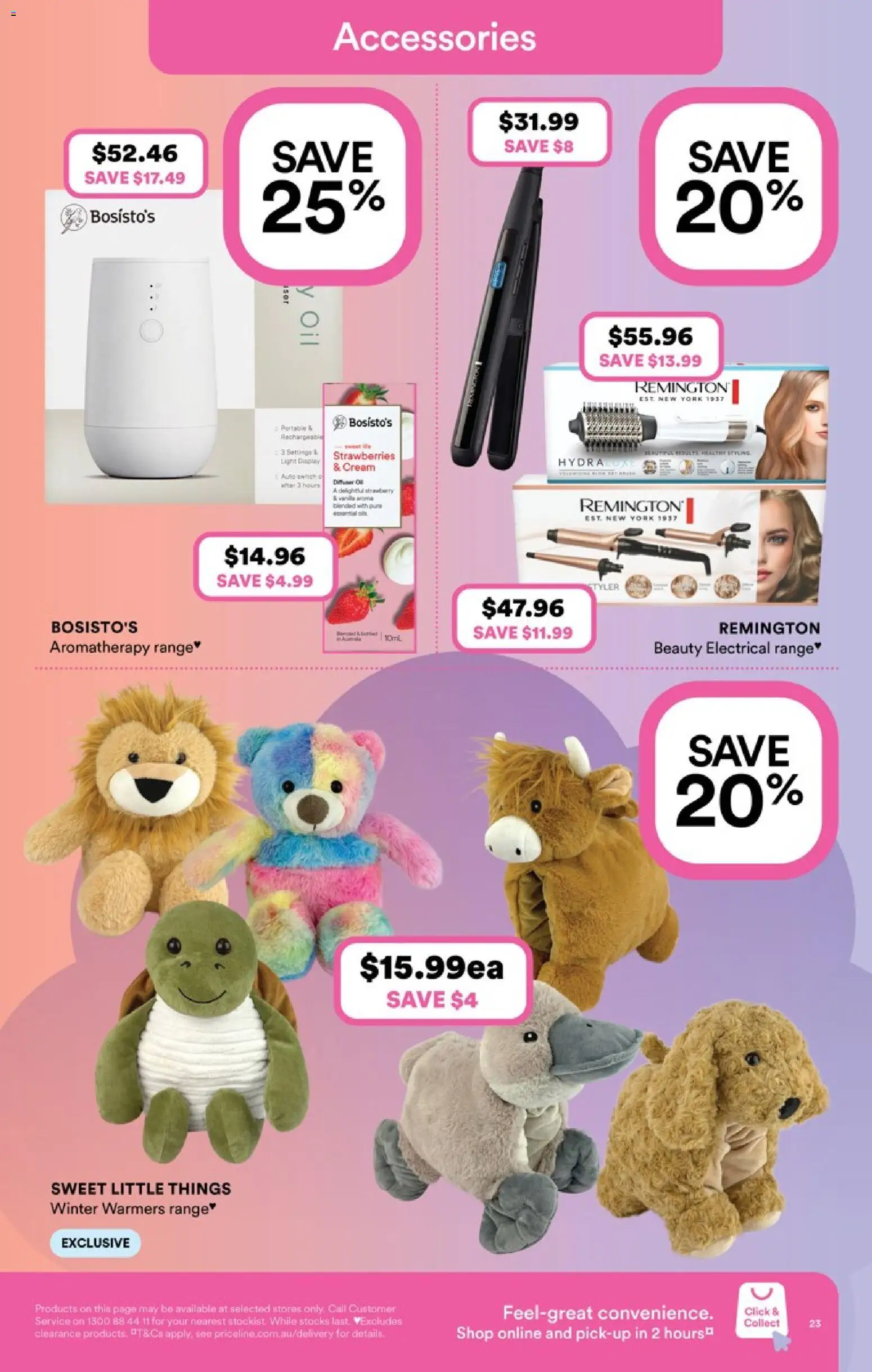 Priceline Pharmacy catalogue - valid from 07.05.2026 | Page: 23 | Products: Oil, Strawberries, Cream, Accessories