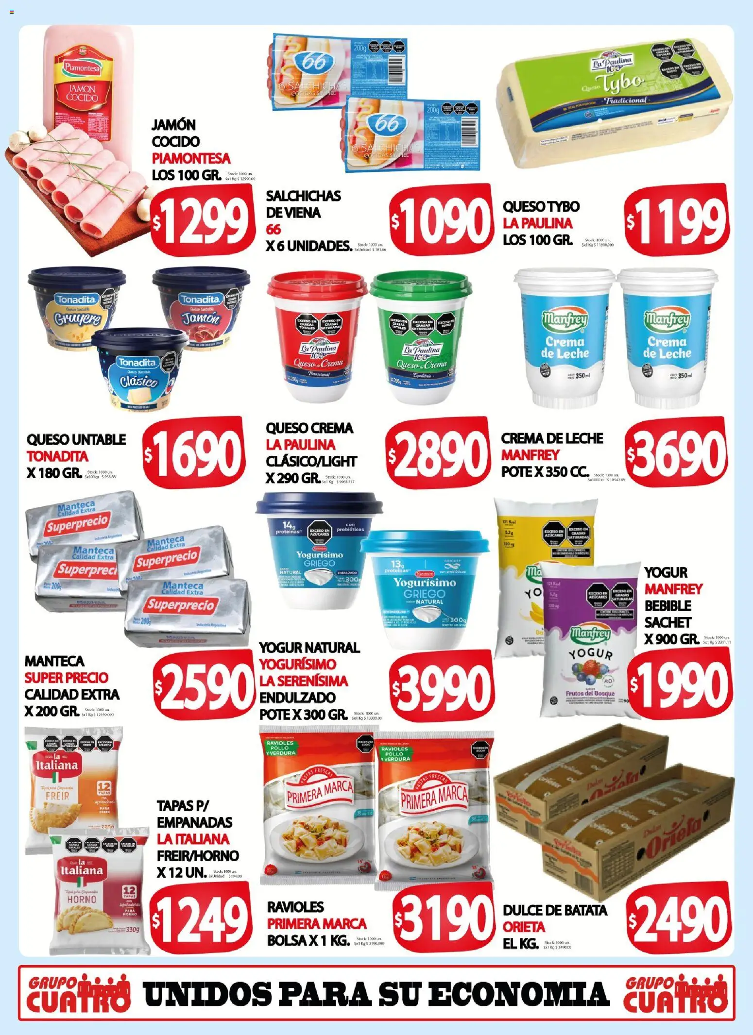 Mariano Max - Catálogo │ válido desde el 23/09/2026 | Página: 4 | Productos: Horno, Untable, Dulce, Ravioles