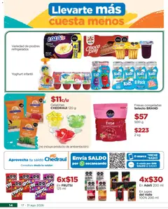 Vista previa de Chedraui folleto, nuevo folleto de la tienda, válido en México a partir del 17/08/2026 | Página: 14