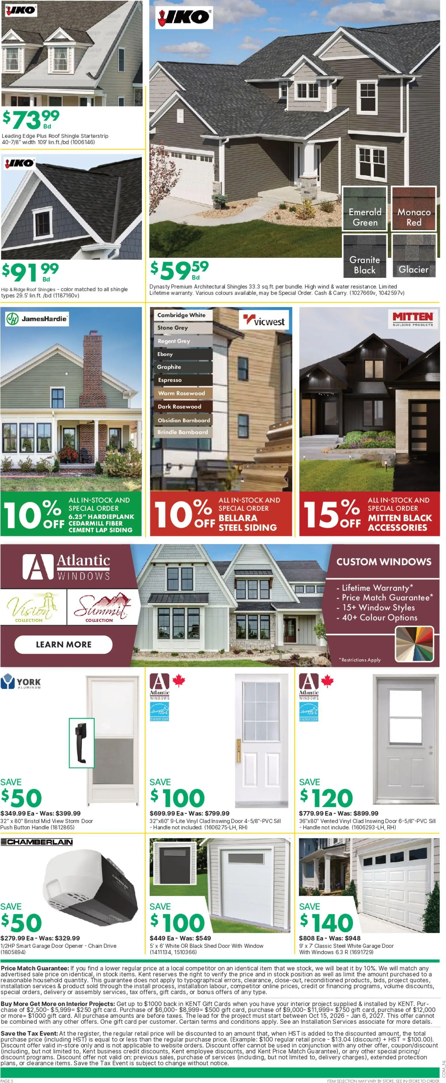 Kent flyer valid from Oct 15, 2026 | Page: 10