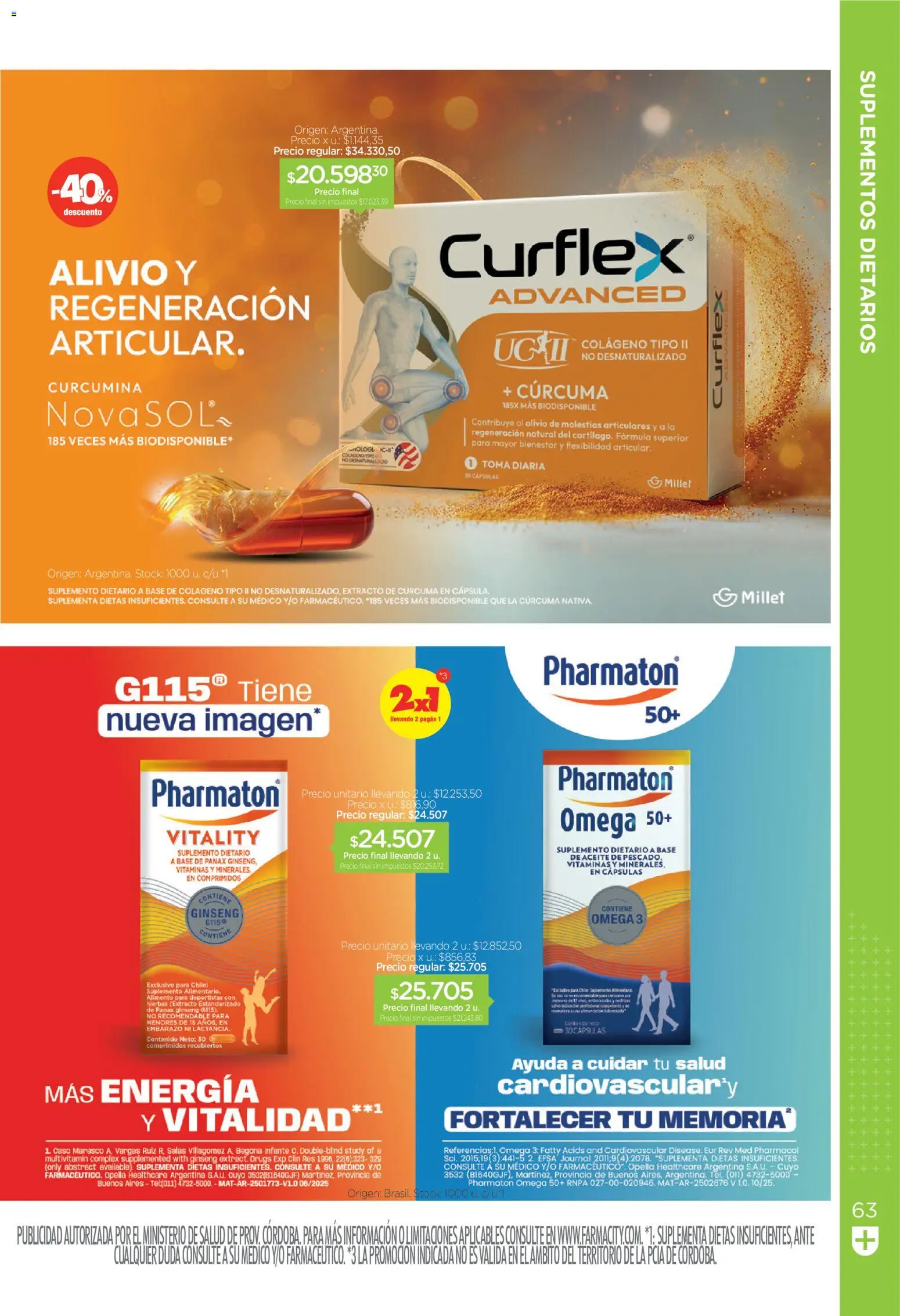 Farmacity catálogo │ válido desde el 01/10/2026 | Página: 63