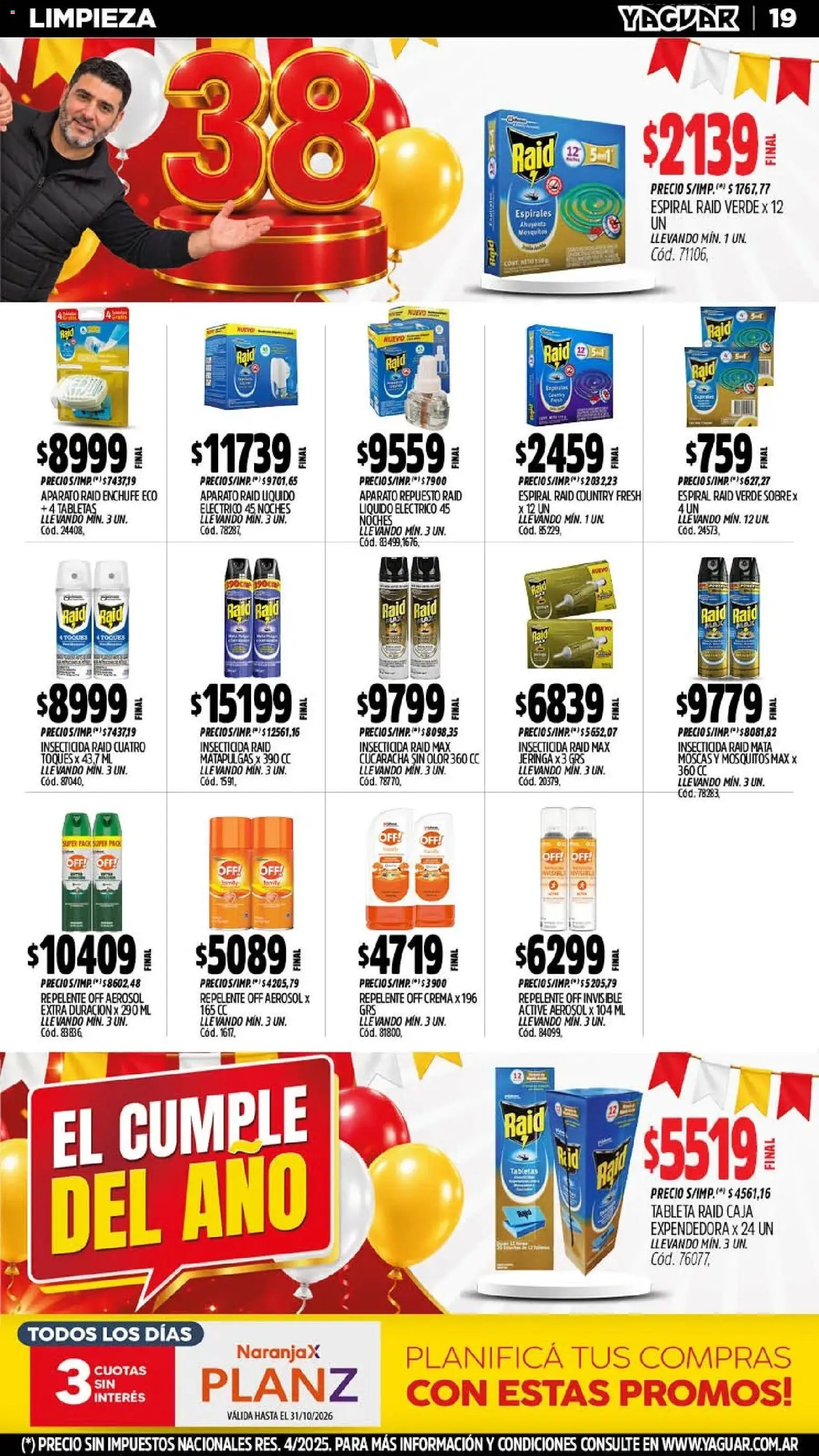 Yaguar - Oferta Semanal Mendoza │ válido desde el 12/10/2026 | Página: 21