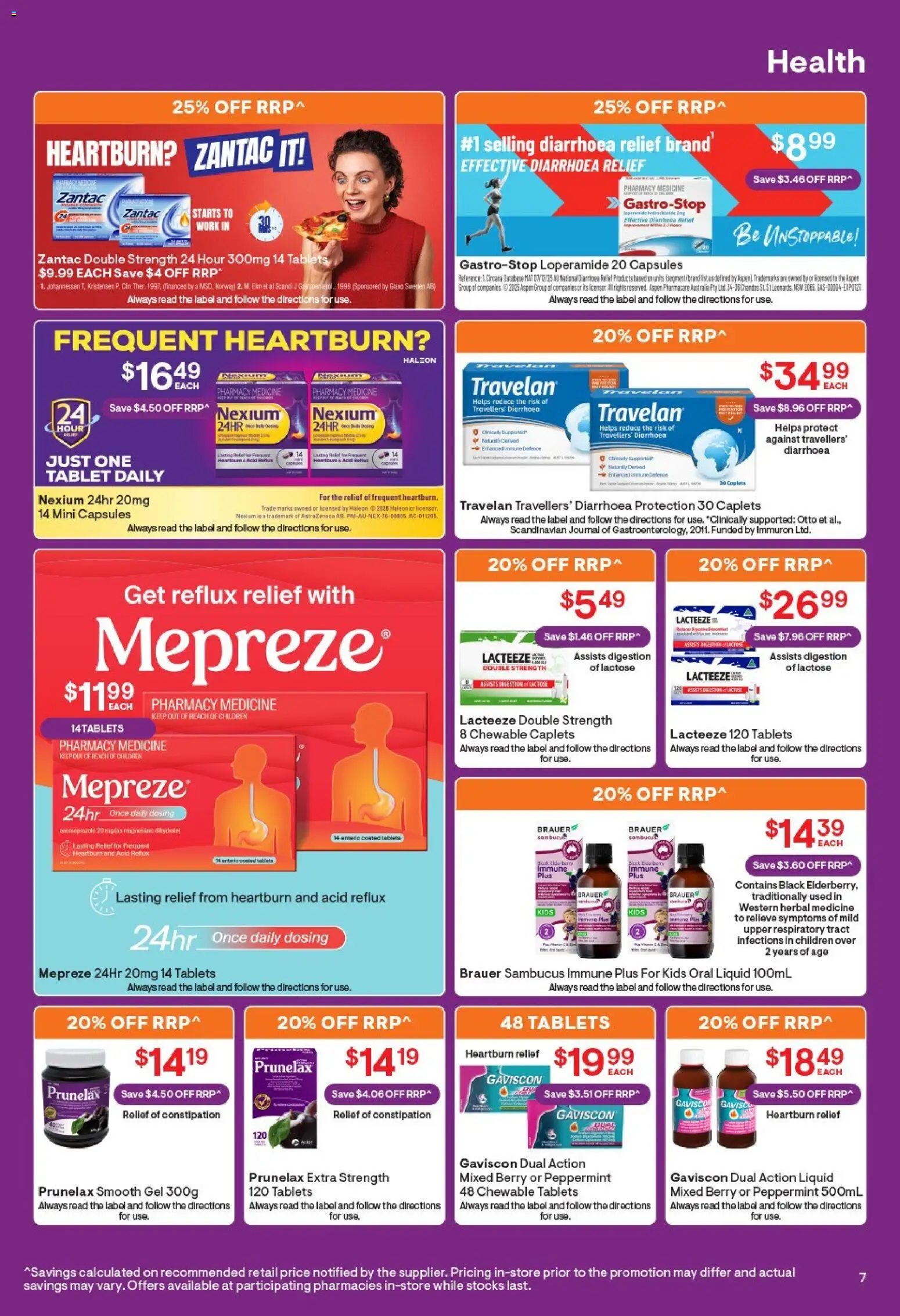 Discount Drug Stores catalogue - valid from 14/09/2026 | Page: 8 | Products: Capsules, Peach, Herbal, Tablets