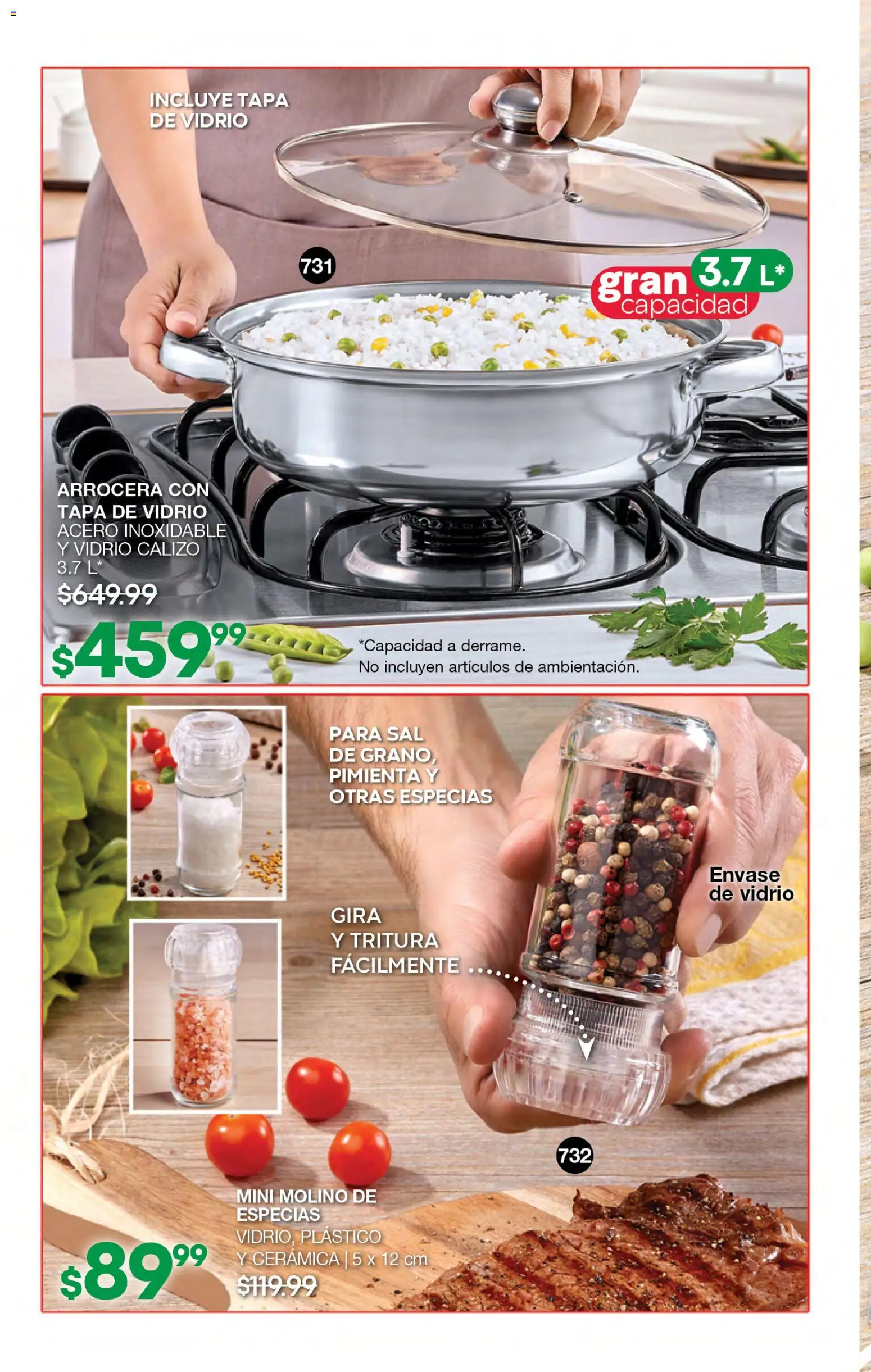 Nuevas ofertas de Fuller válidas en toda la República Mexicana desde el 05/08/2026. ¡Encuentra las mejores ofertas en Fuller campaña 9 2026! | Página: 208 | Productos: Sal, Especias, Pimienta, Molino de especias