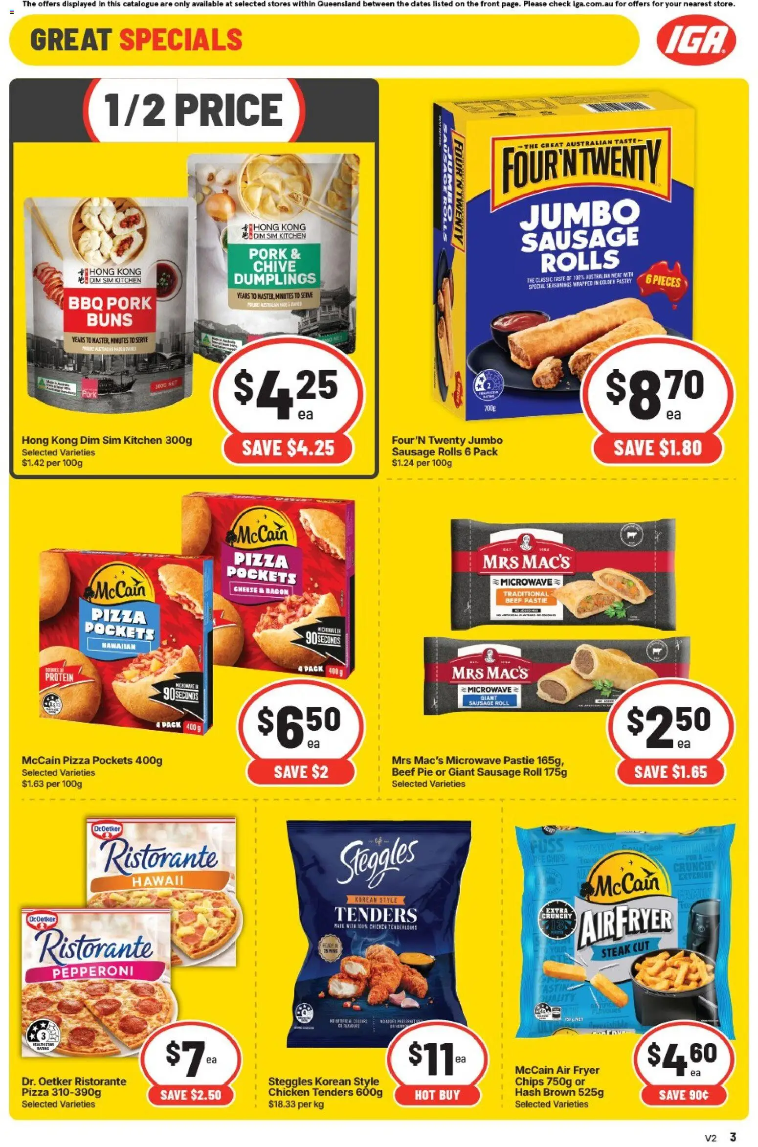 IGA catalogue - valid from 30/09/2026 | Page: 12 | Products: Bacon, Cheese, Pizza, Steak