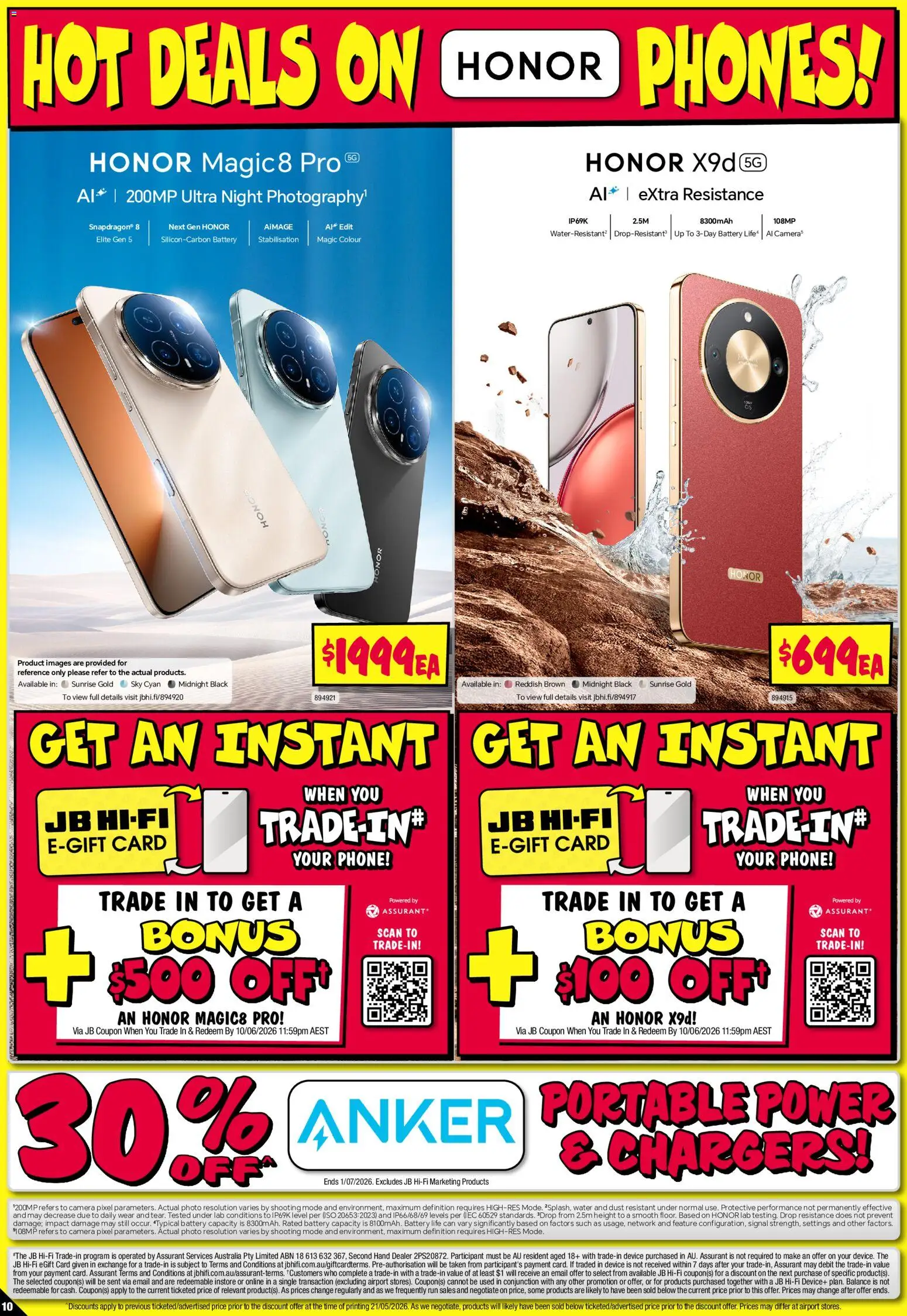 JB Hi-Fi catalogue - valid from 04.06.2026 | Page: 10 | Products: Battery, Phone, Device, Camera