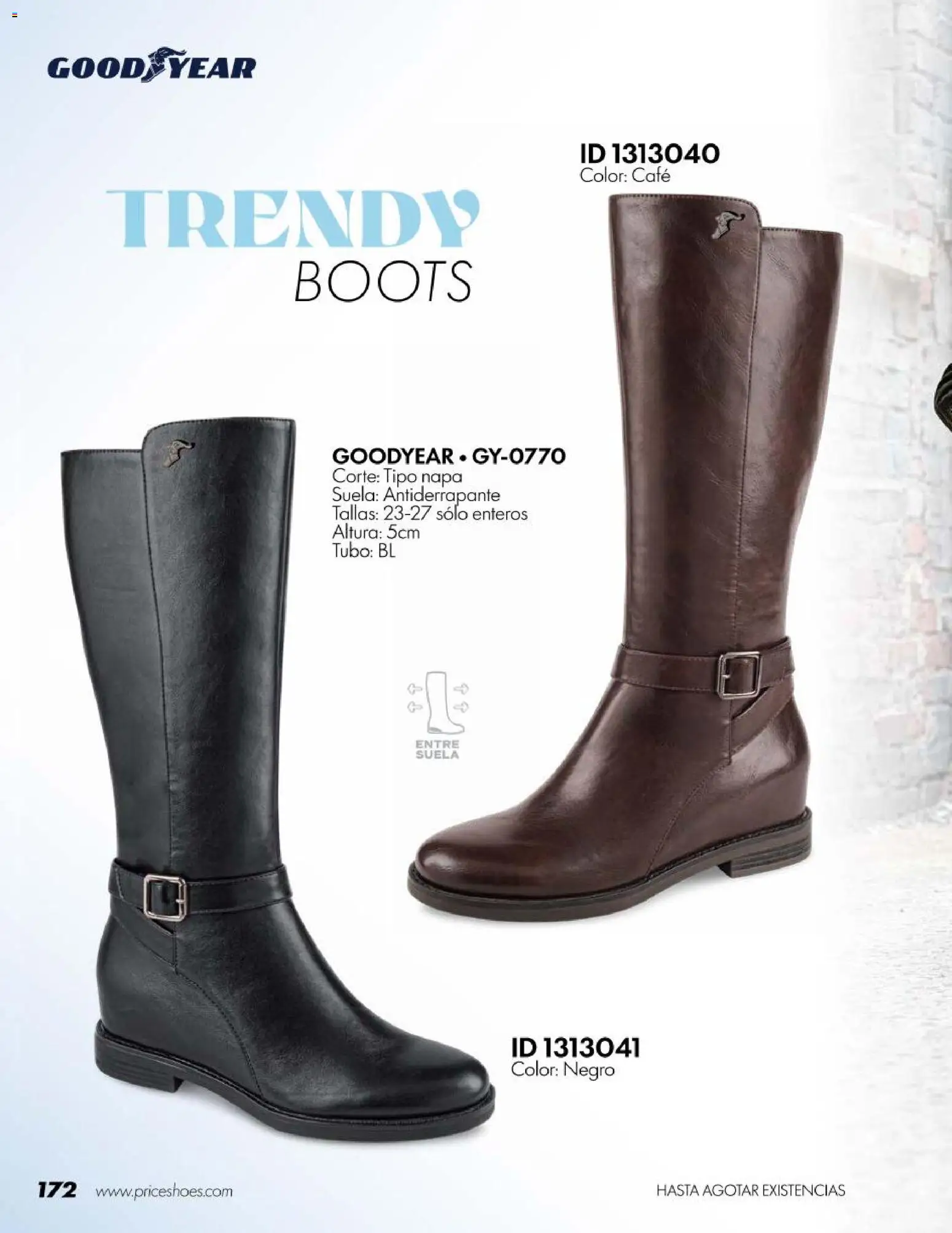 Nuevas ofertas de Price Shoes válidas en toda la República Mexicana desde el 18/07/2026. ¡Encuentra las mejores ofertas en Price Shoes catálogo Botas! | Página: 172