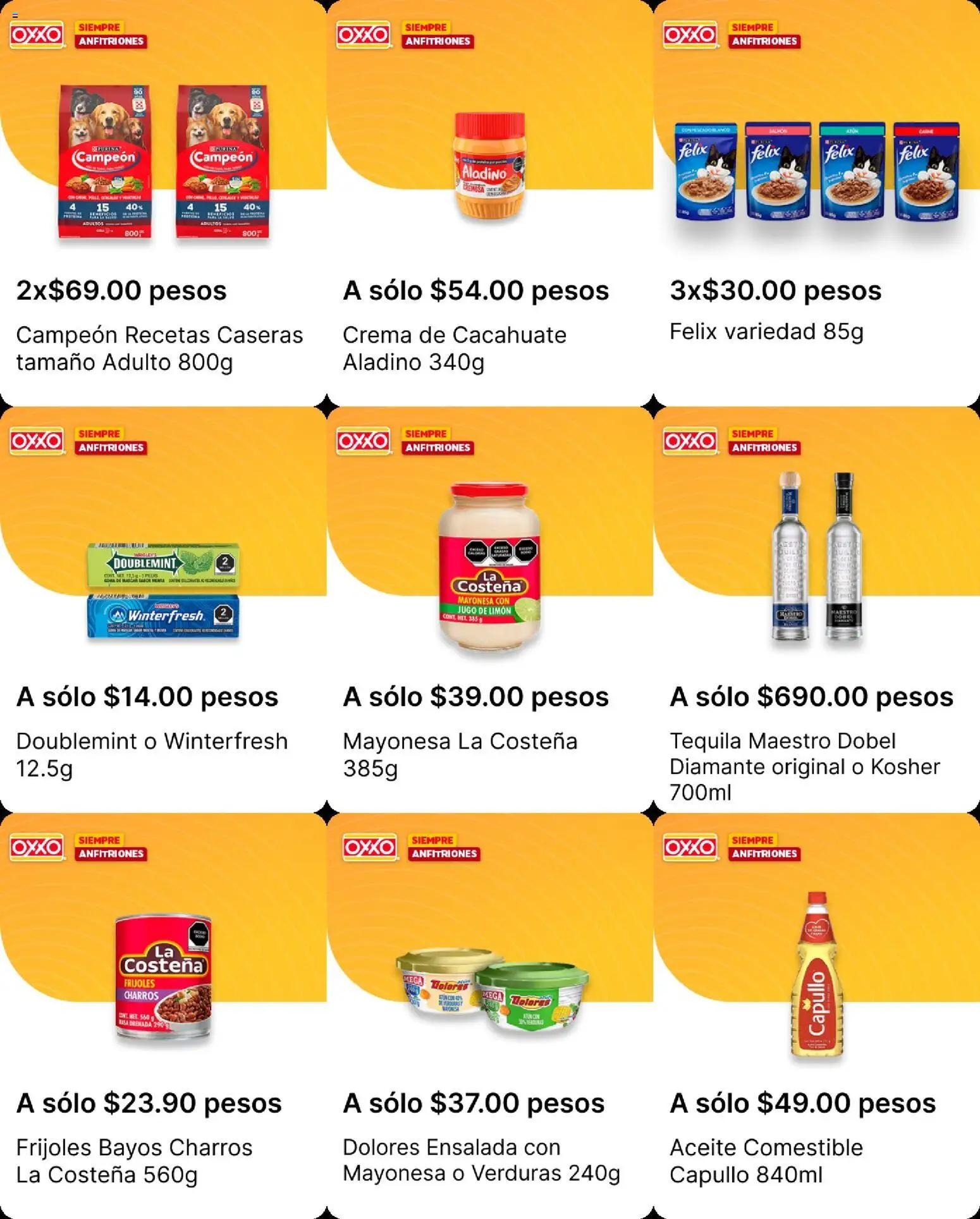 Nuevas ofertas de OXXO válidas en toda la República Mexicana desde el 30/07/2026. ¡Encuentra las mejores ofertas en OXXO folleto! | Página: 5 | Productos: Cacahuates, Queso, Papas, Polvo