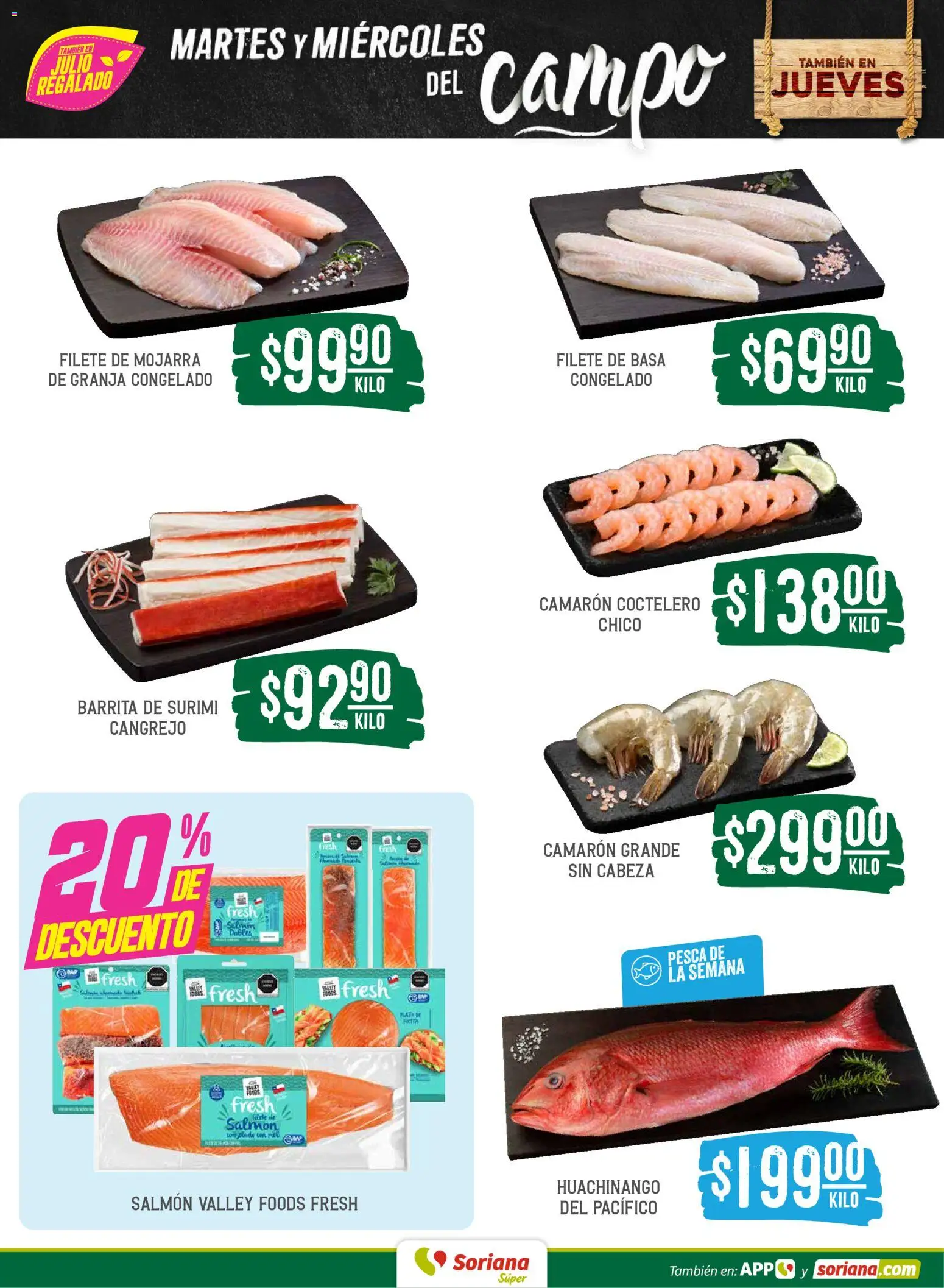 Nuevas ofertas de Soriana válidas en toda la República Mexicana desde el 30/06/2026. ¡Encuentra las mejores ofertas en Soriana Martes y Miércoles del Campo Súper: Saltillo y Torreón! | Página: 5