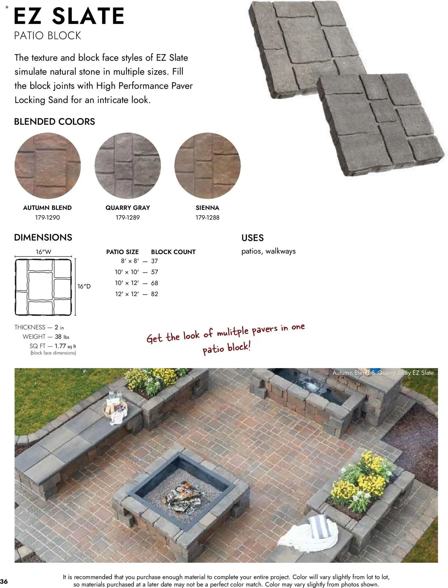 Menards Landscape Catalog - valid from 02.04.2026 | Page: 36 | Products: Weight