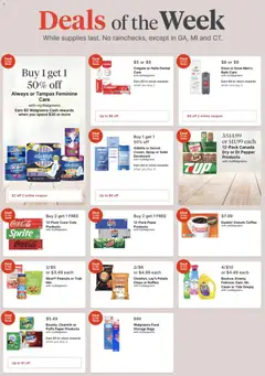 Preview of Walgreens weekly ads valid from 10/11/2026