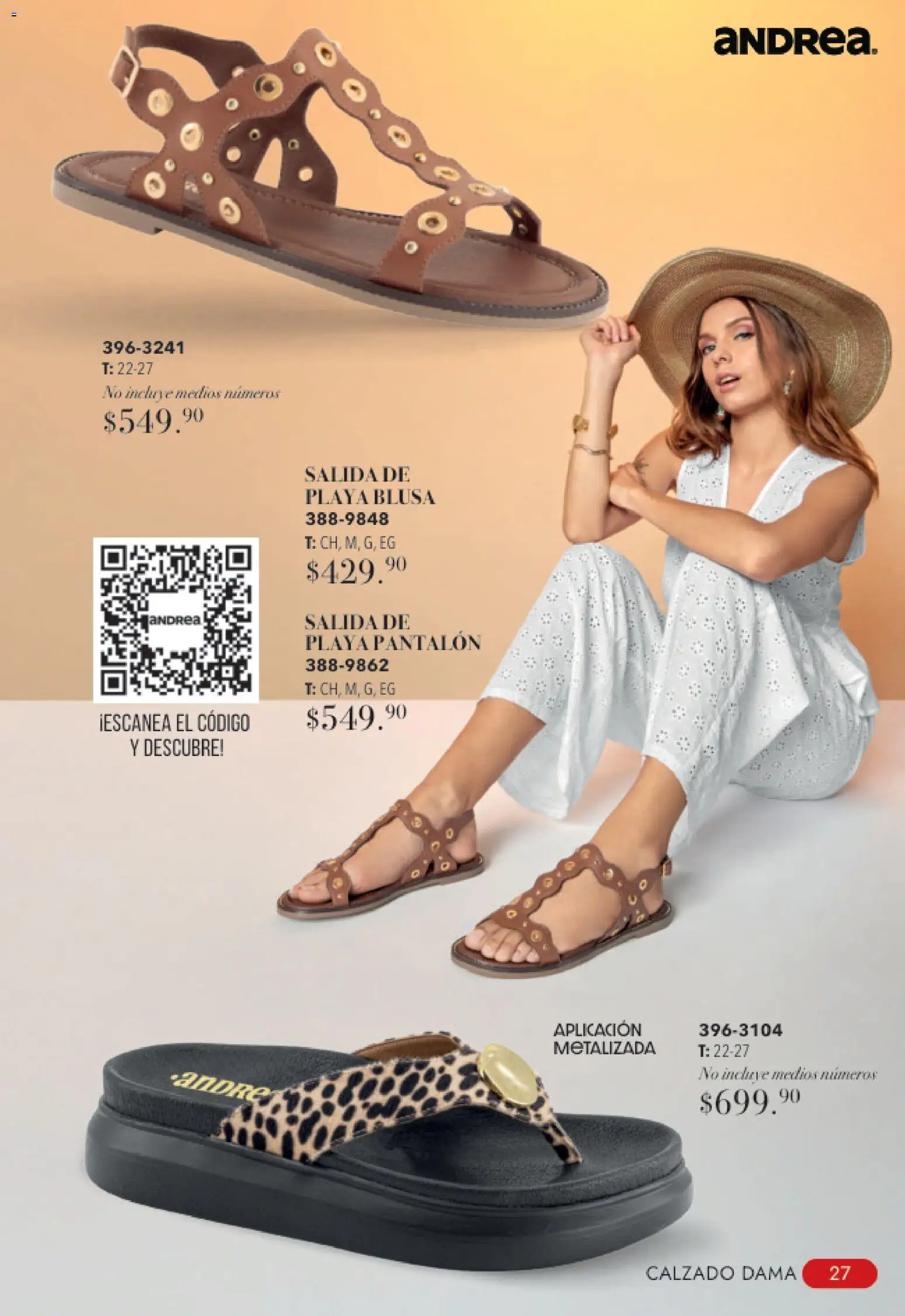 Nuevas ofertas de Andrea válidas en toda la República Mexicana desde el 23/08/2026. ¡Encuentra las mejores ofertas en Andrea catálogo Tropical! | Página: 27