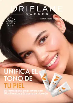 Vista previa de Oriflame campaña 13 2026, nuevo folleto de la tienda, válido en México a partir del 12/09/2026
