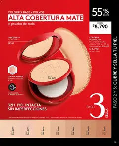 Catálogo Ésika Campaña 13 válido desde el 26.07.2026 | Página: 79 | Productos: Esponja, Espejo, Mate, Base
