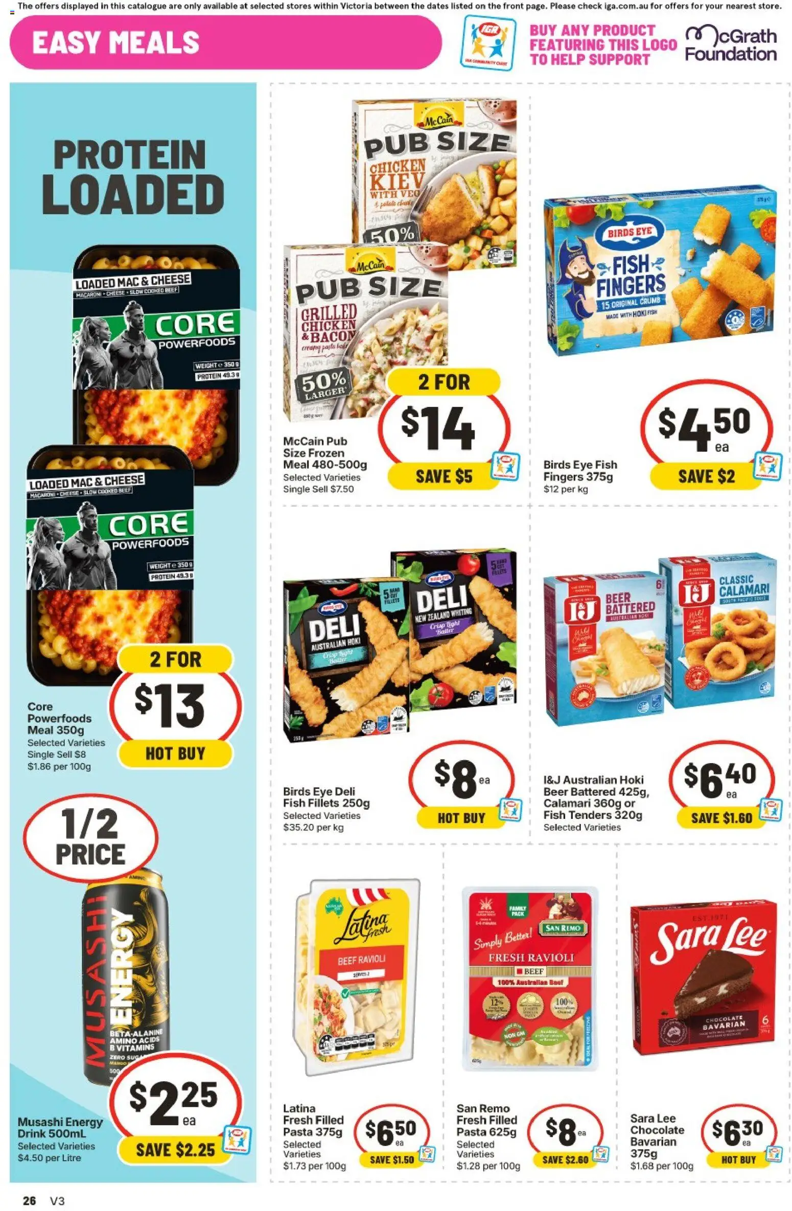 IGA catalogue - valid from 16/09/2026 | Page: 33 | Products: Chicken, Beef, Sugar, Weight