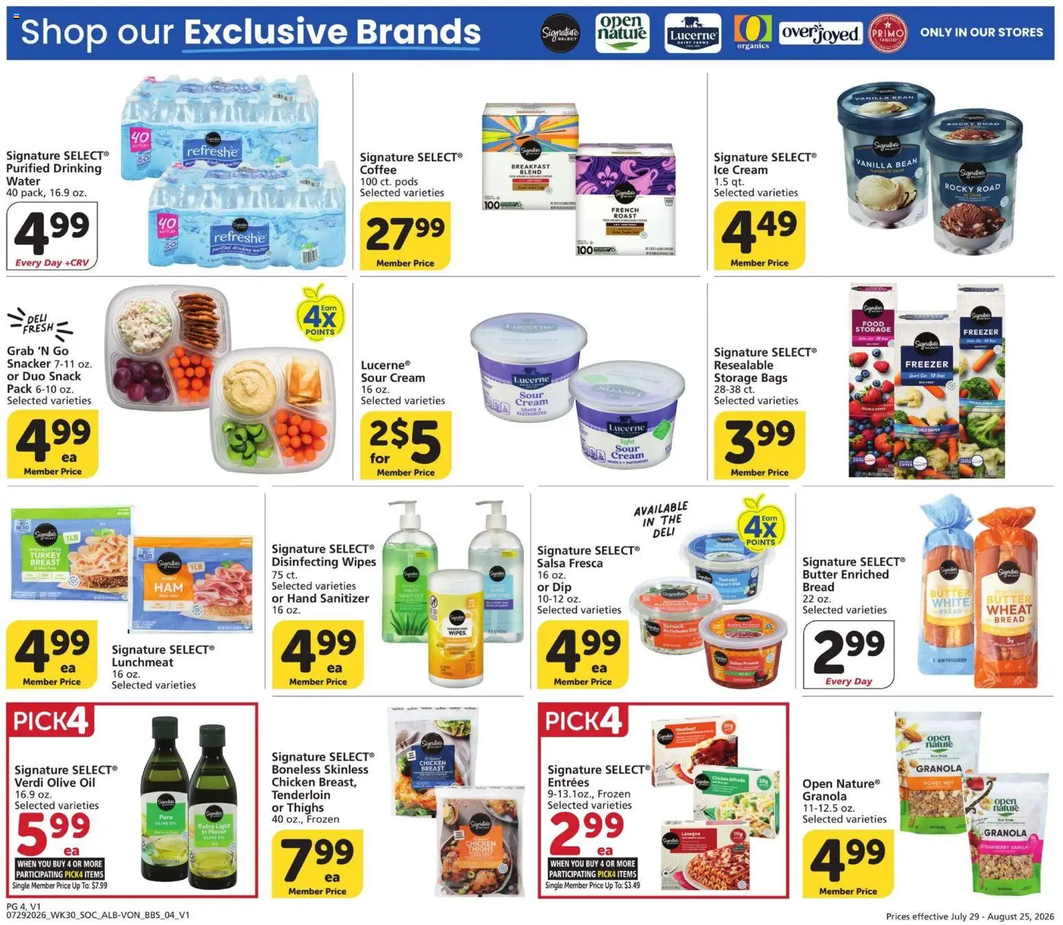 Vons Big Book of Savings - valid from 07/29/2026 | Page: 4