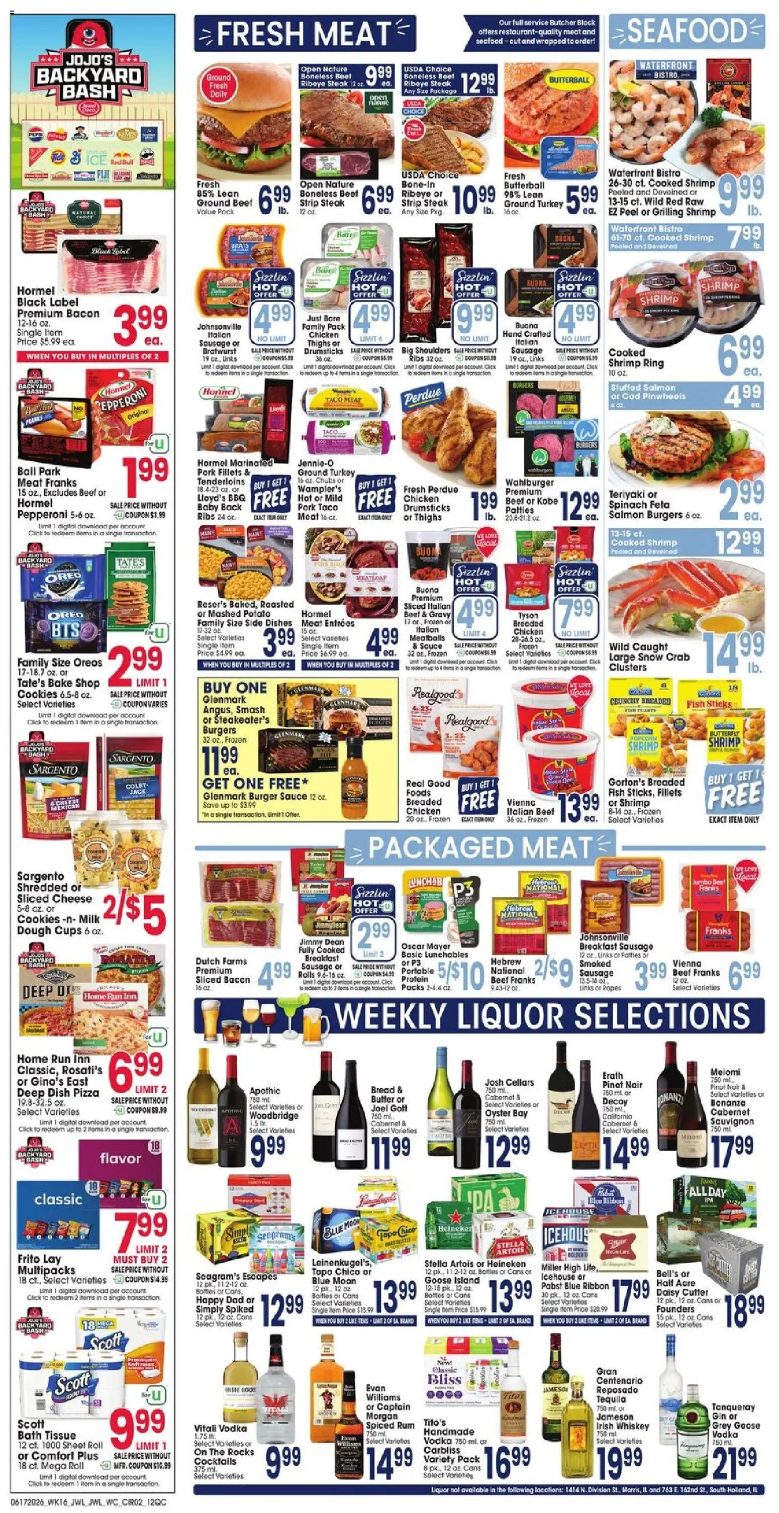 Jewel Osco Weekly Ad - valid from 17.06.2026 | Page: 2 | Products: Ring, Bread, Cookies, Cutter