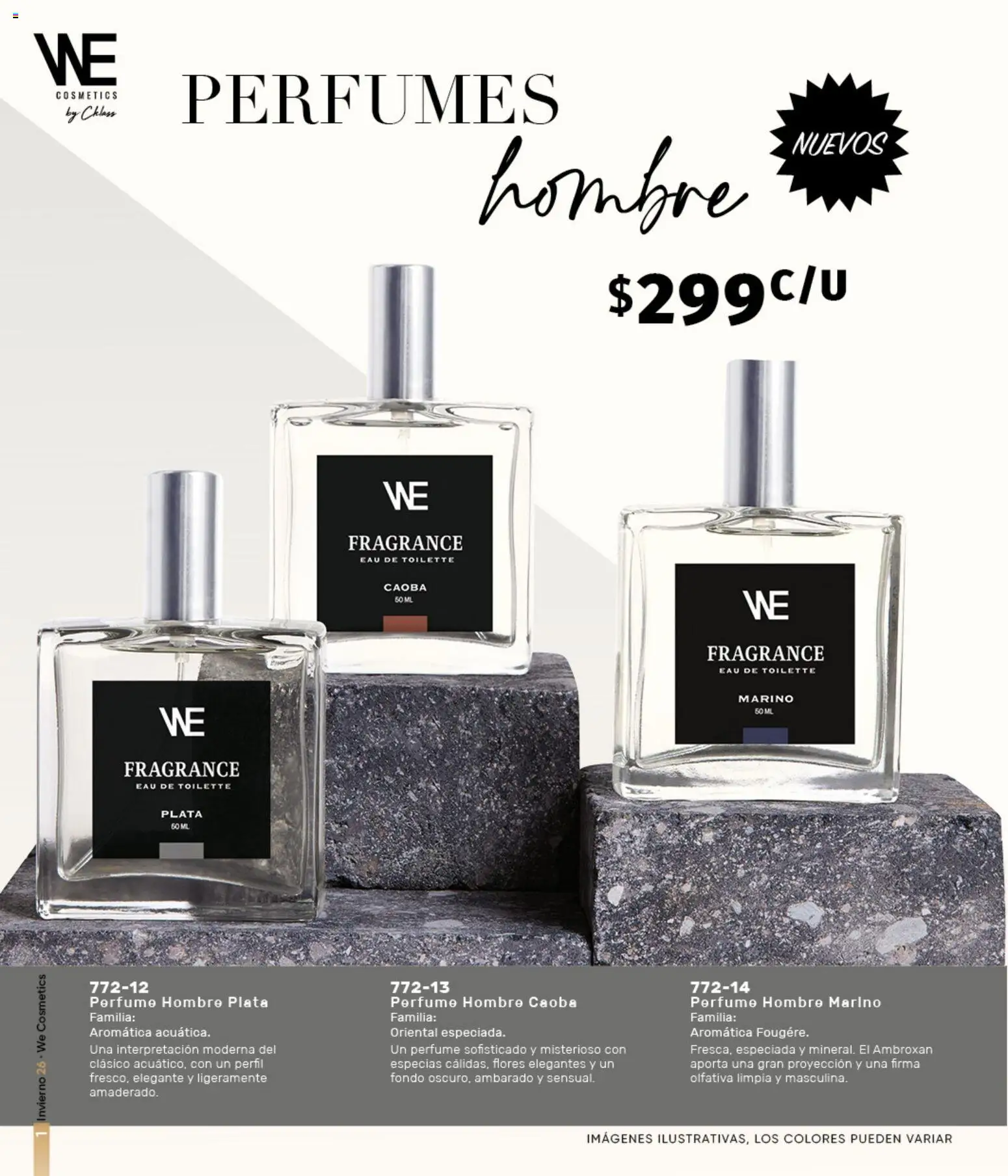 Nuevas ofertas de Cklass válidas en toda la República Mexicana desde el 11/09/2026. ¡Encuentra las mejores ofertas en Cklass catálogo Home Invierno! | Página: 55 | Productos: Flores, Especias, Perfume, Eau de toilette