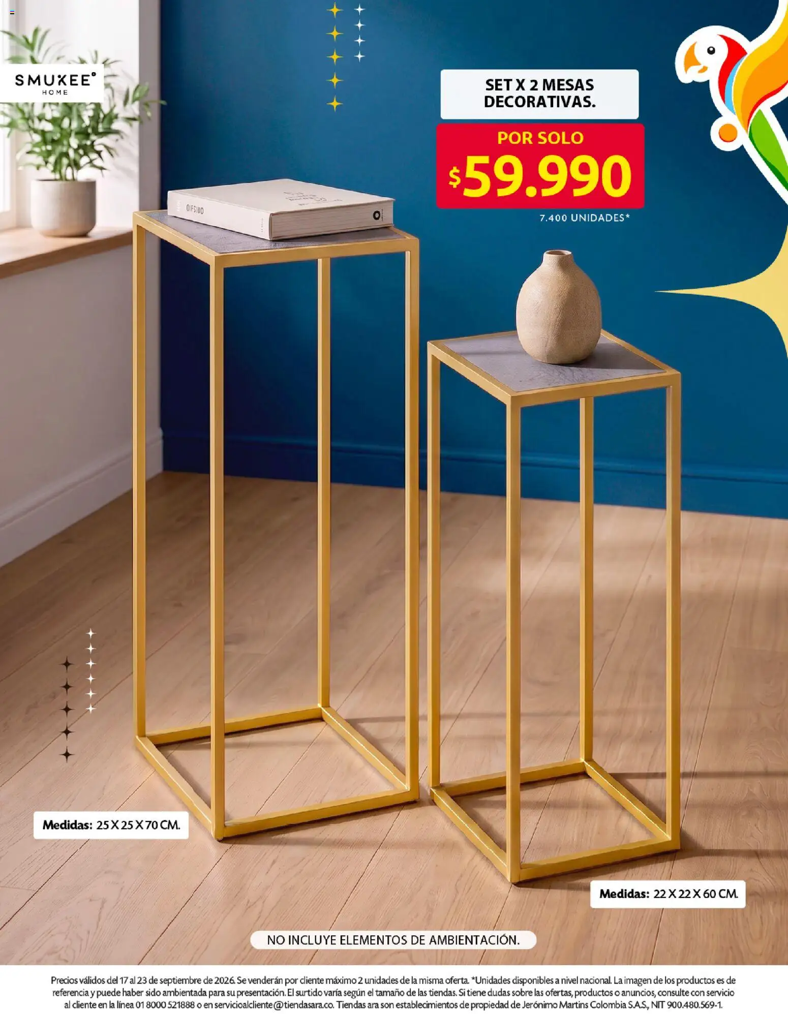 Ara revista - valida desde el 17/09/2026 | Página: 19 | Productos: Sobre