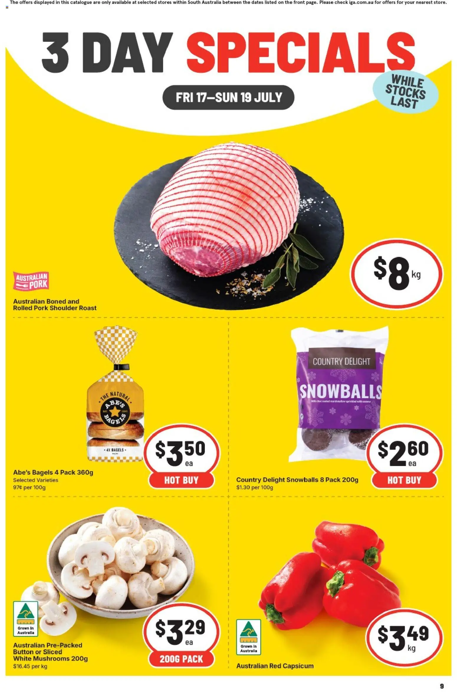 ﻿IGA catalogue from 17/07/2026 > Big discounts catalogue cover