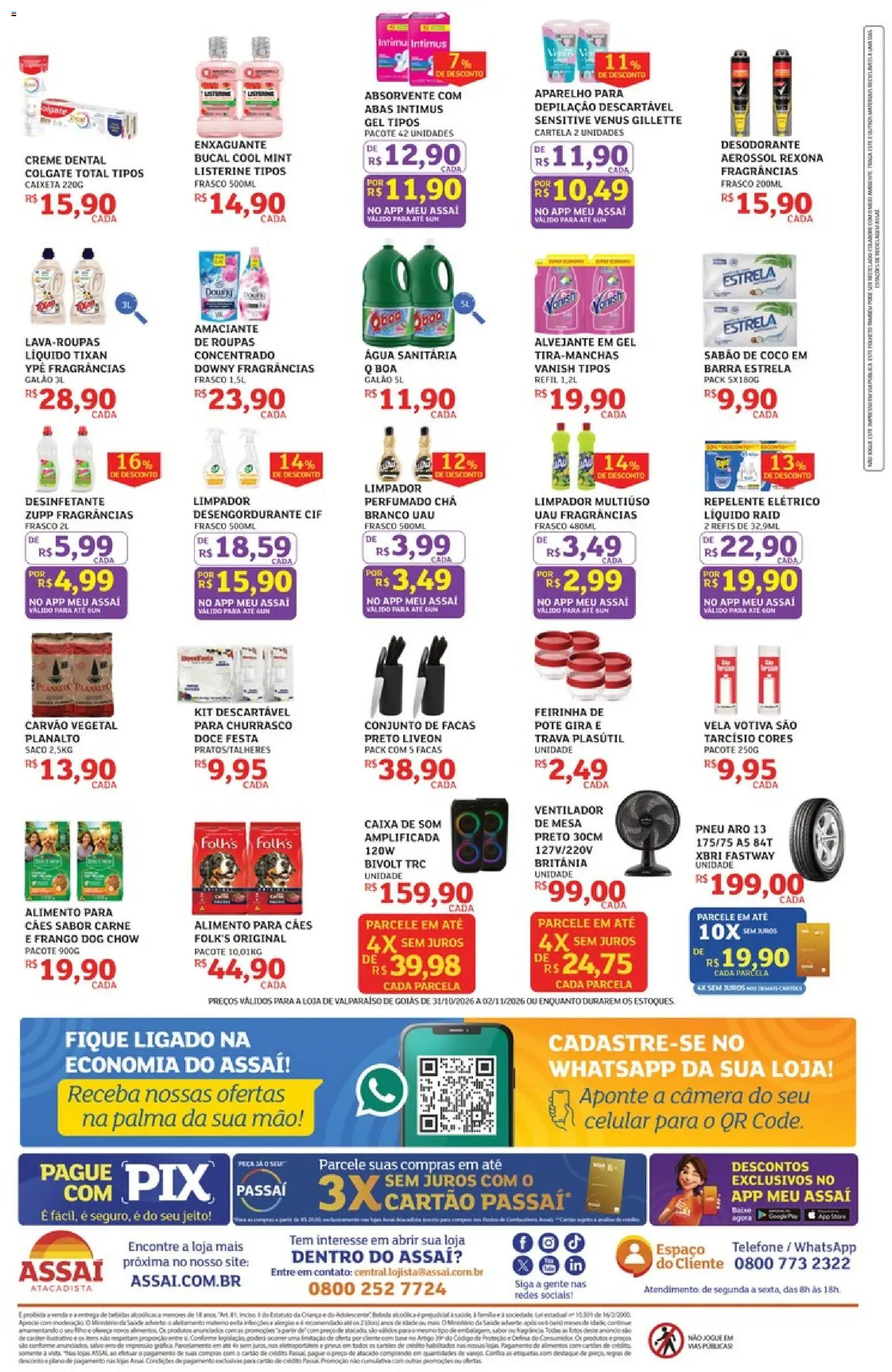 Assaí Atacadista Folheto - válido de 31/10/2026 | Página: 4