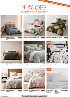 Preview of Myer Stocktake Sale - valid from 25/05/2026 | Page: 4 | Products: Linen