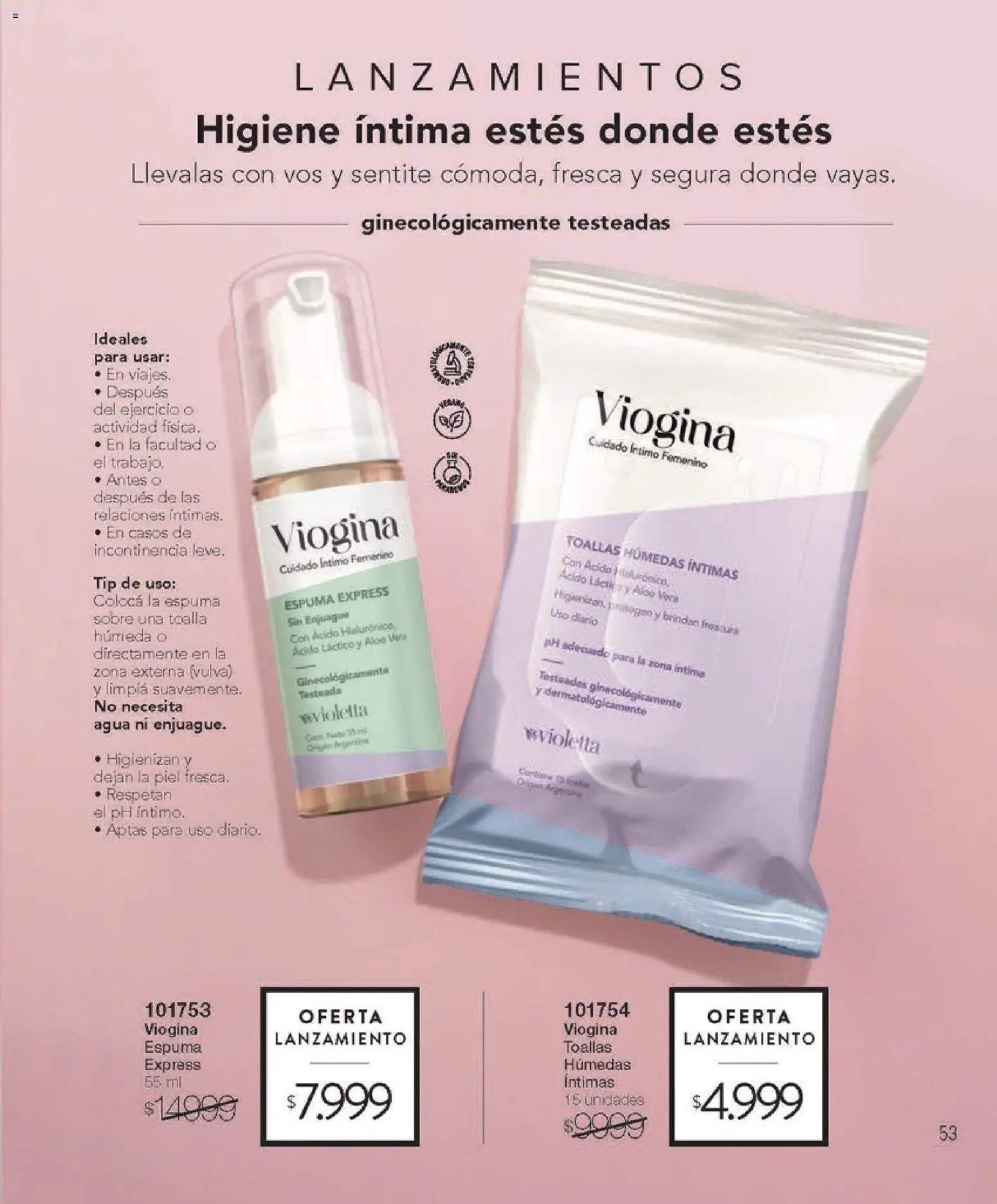 Violetta - Violetta Cosméticos │ válido desde el 09.03.2026 | Página: 308 | Productos: Toallas, Sobre, Agua, Espuma