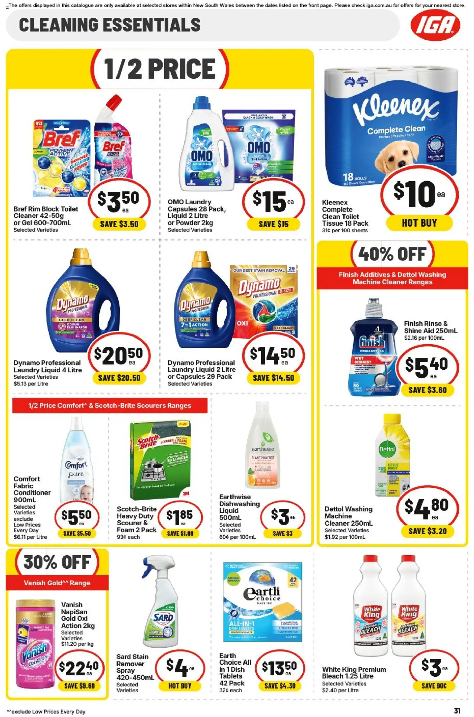 IGA catalogue - valid from 27.05.2026 | Page: 39 | Products: Powder, Cleaner, Conditioner, Tablets
