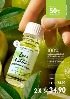 Vista previa de folleto Oriflame catálogo - Campaña 11 de la Oriflame válido desde 01/08/2026 | Página: 119 | Productos: Aceite, Té