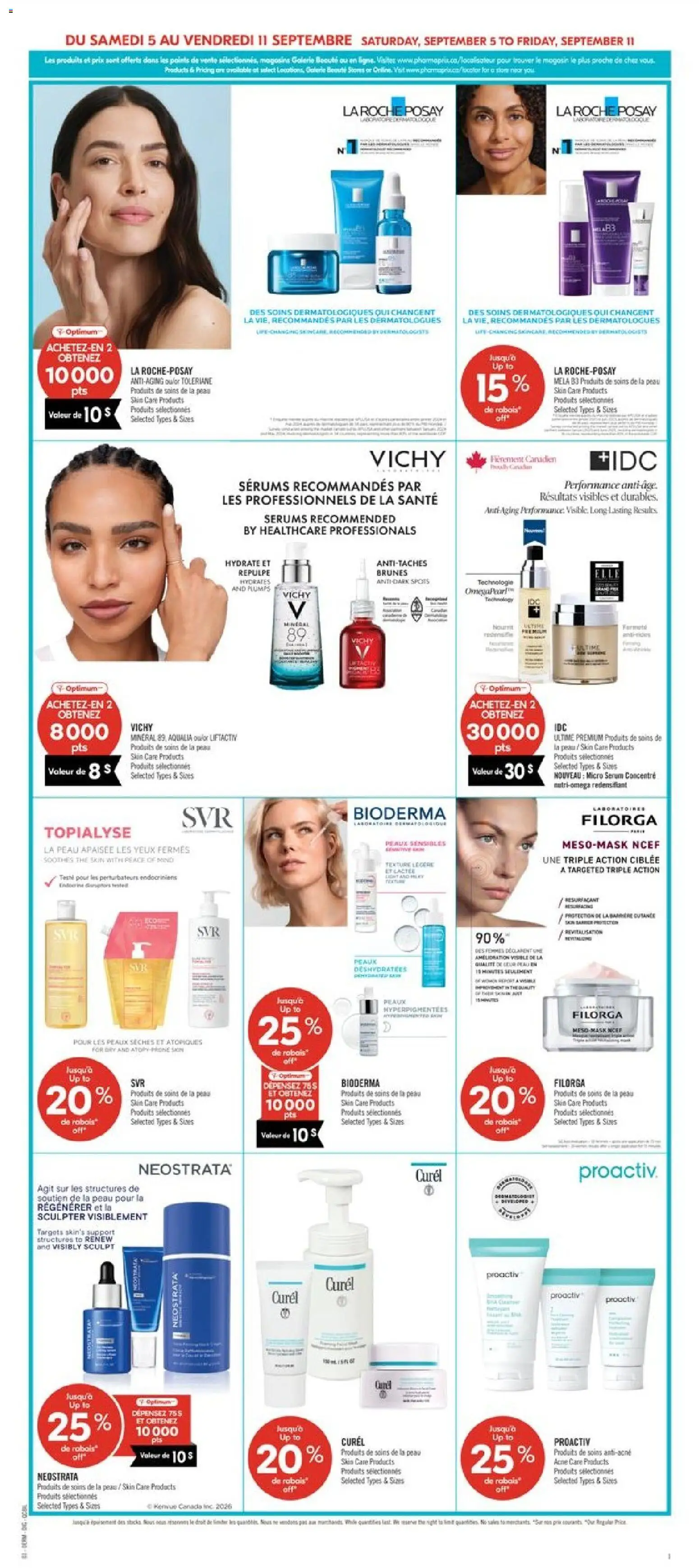 Pharmaprix flyer valid from Sep 5, 2026 | Page: 15