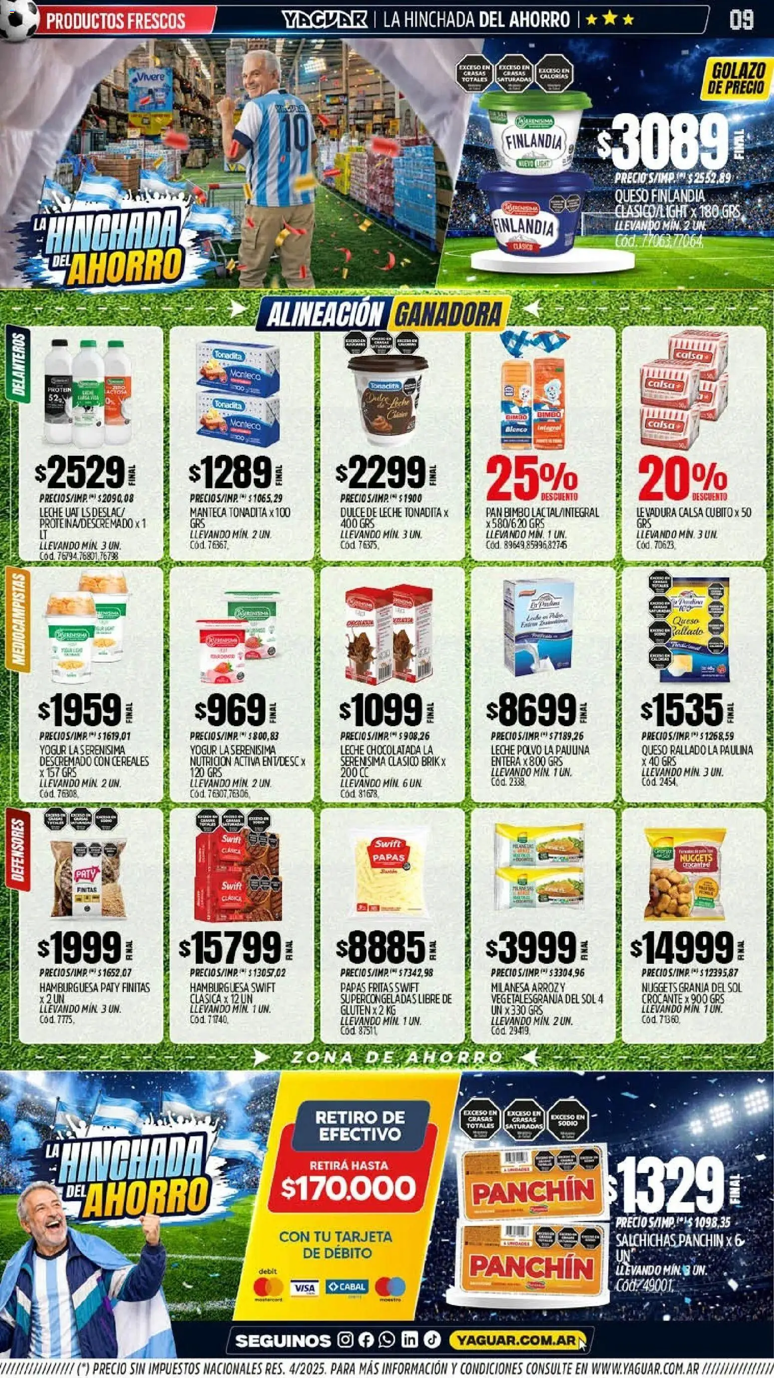 Yaguar - Oferta Semanal Trelew │ válido desde el 22/06/2026 | Página: 9