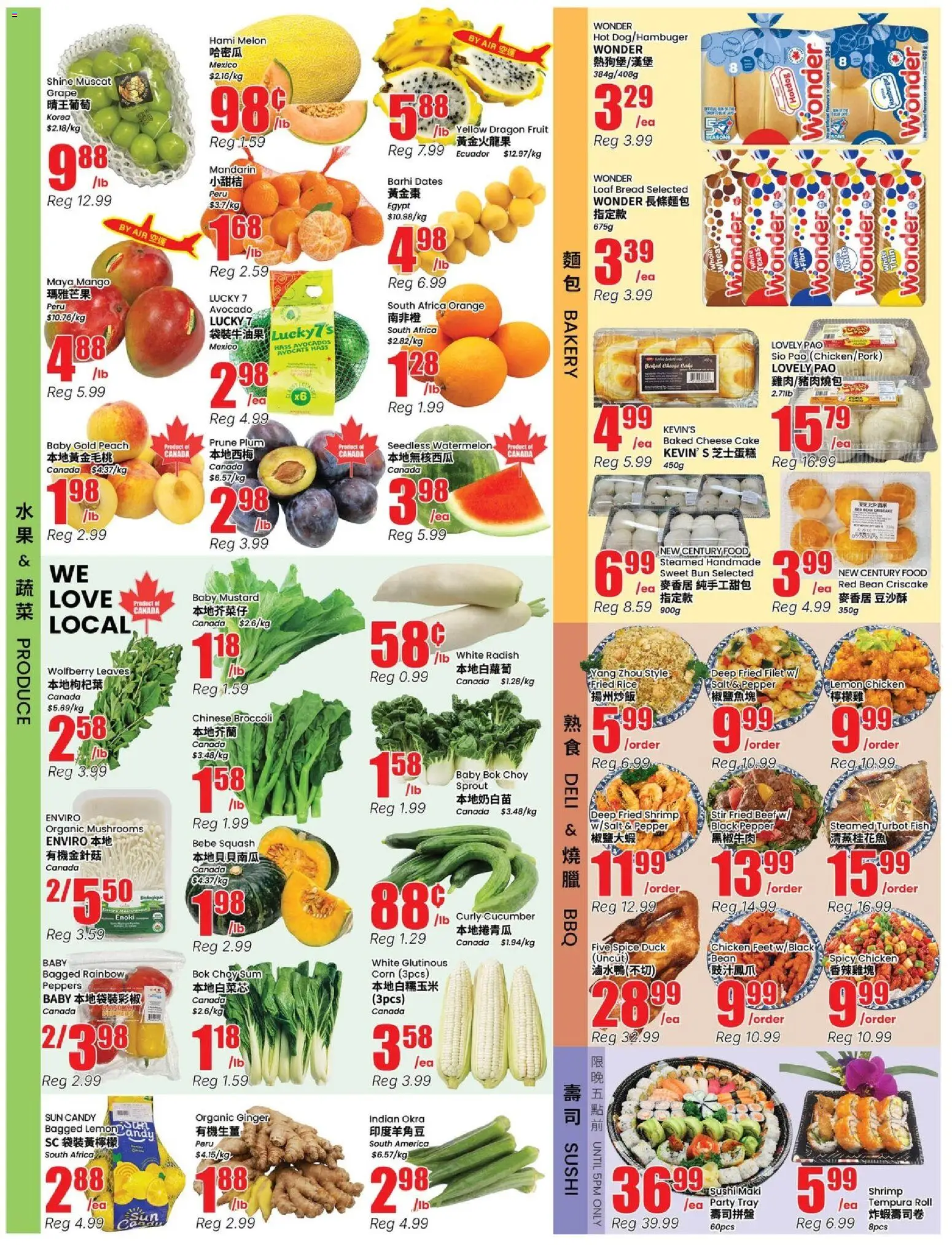 Btrust Supermarket flyer valid from Sep 4, 2026 | Page: 2 | Products: Mango, Duck, Avocado, Cucumber