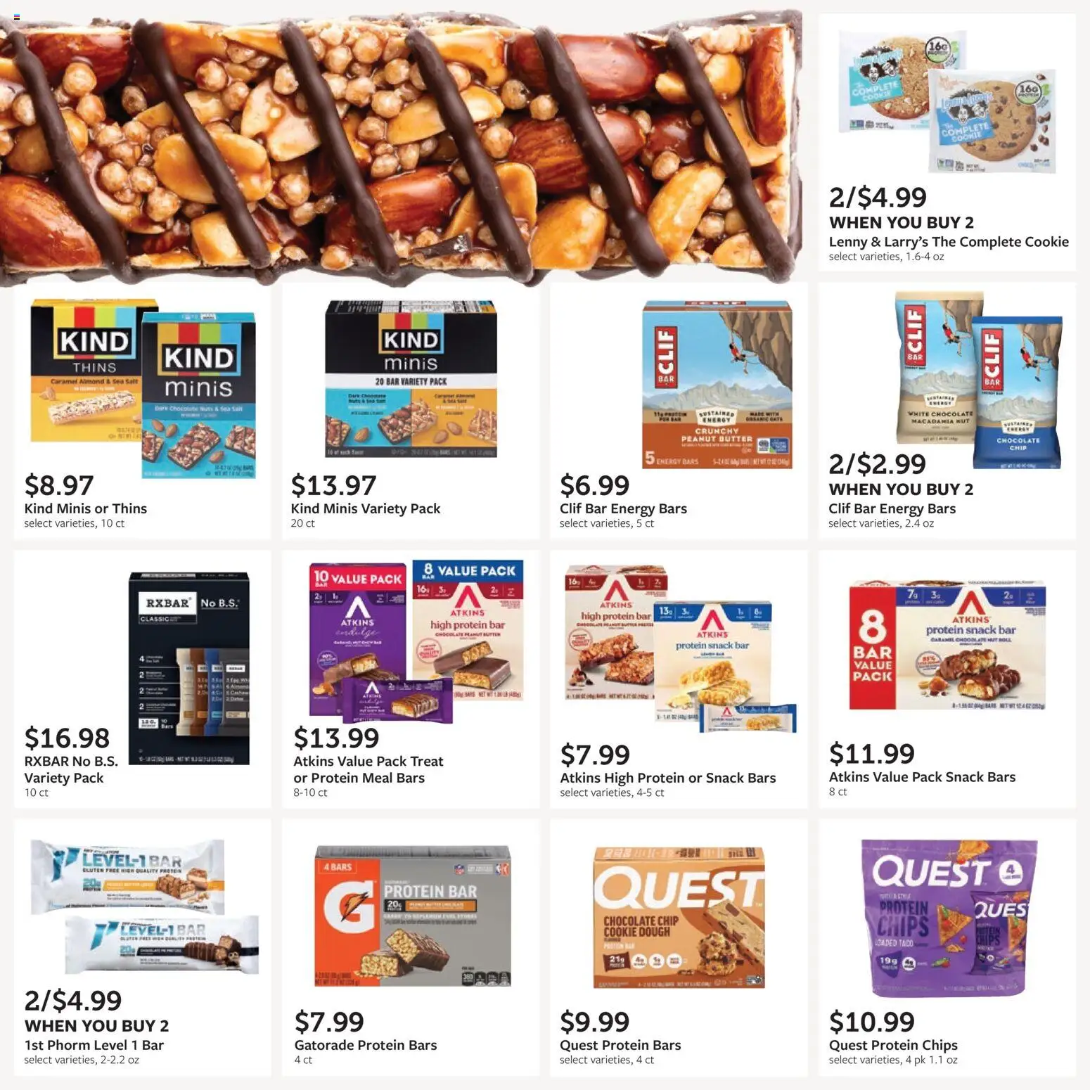 Fareway Monthly Ad - valid from 09/28/2026 | Page: 22 | Products: Chips, Nuts, Salt, Chocolate Chip