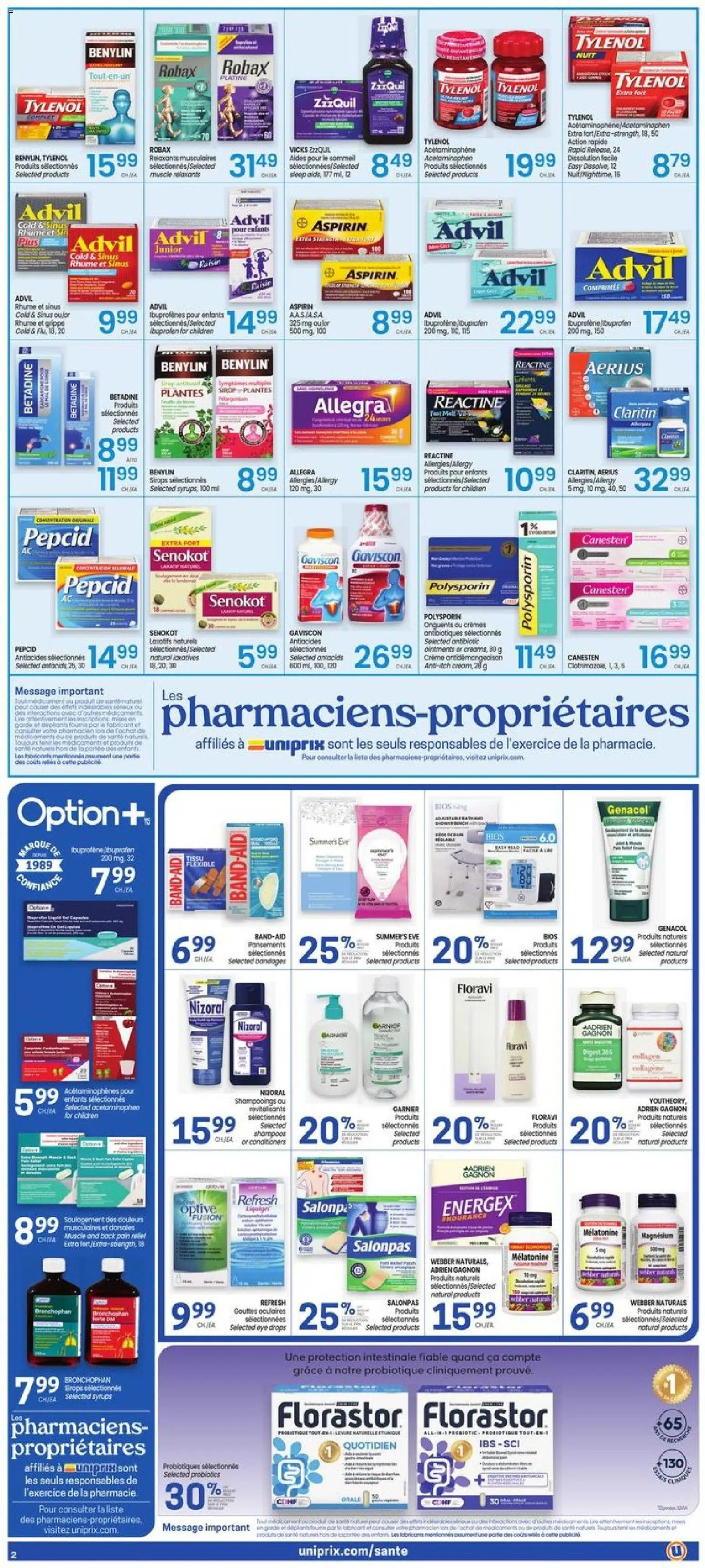 Uniprix flyer valid from Oct 15, 2026 | Page: 3