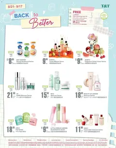 Preview of T&T Supermarket flyer - Back to Better from shop T&T Supermarket valid from Aug 21, 2026