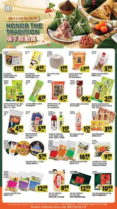 Preview of 99 Ranch Market weekly ads valid from 19.06.2026