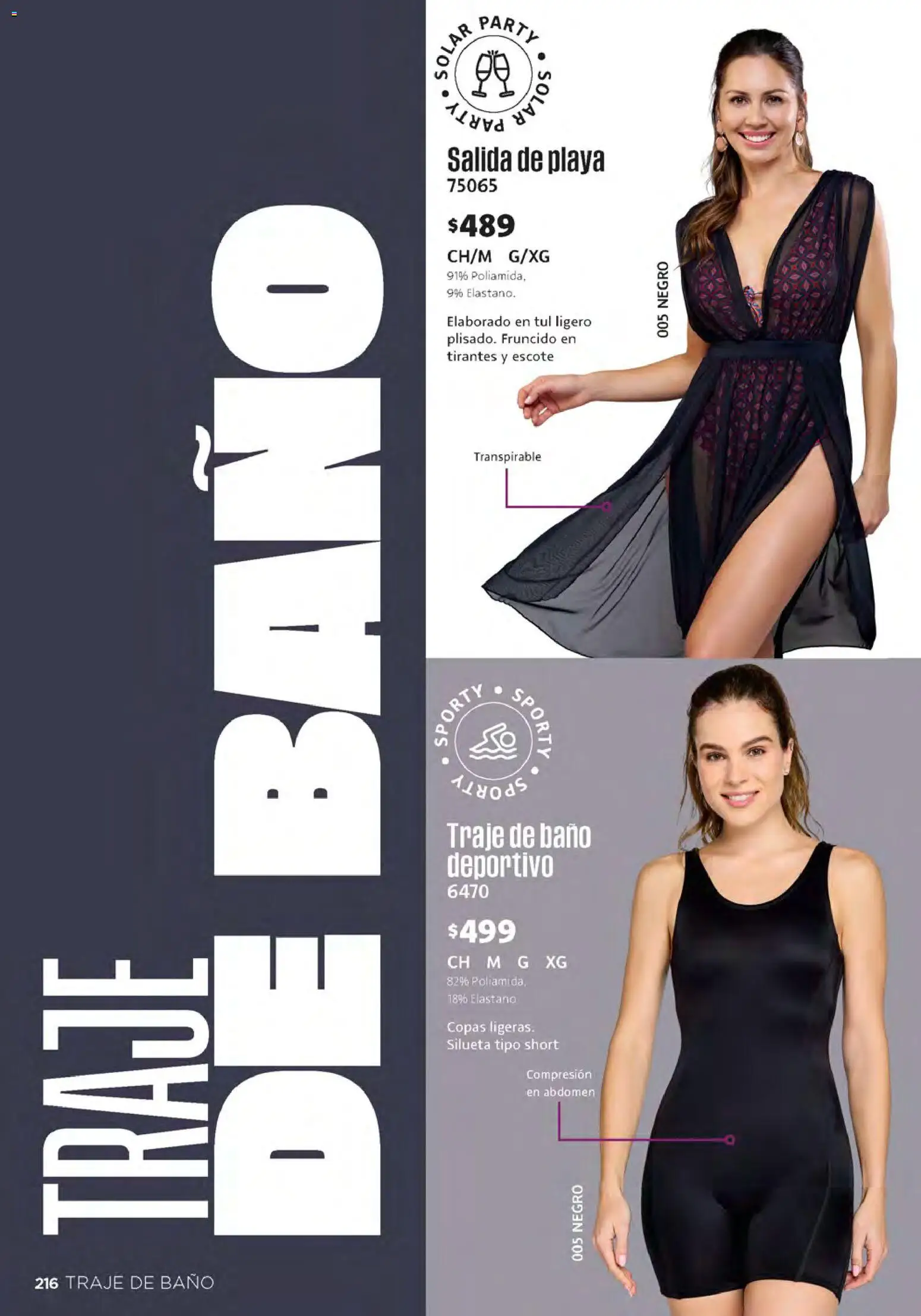 Nuevas ofertas de Ilusión válidas en toda la República Mexicana desde el 01/09/2026. ¡Encuentra las mejores ofertas en Ilusión catálogo Otoño! | Página: 218 | Productos: Traje, Traje de baño, Short, Baño